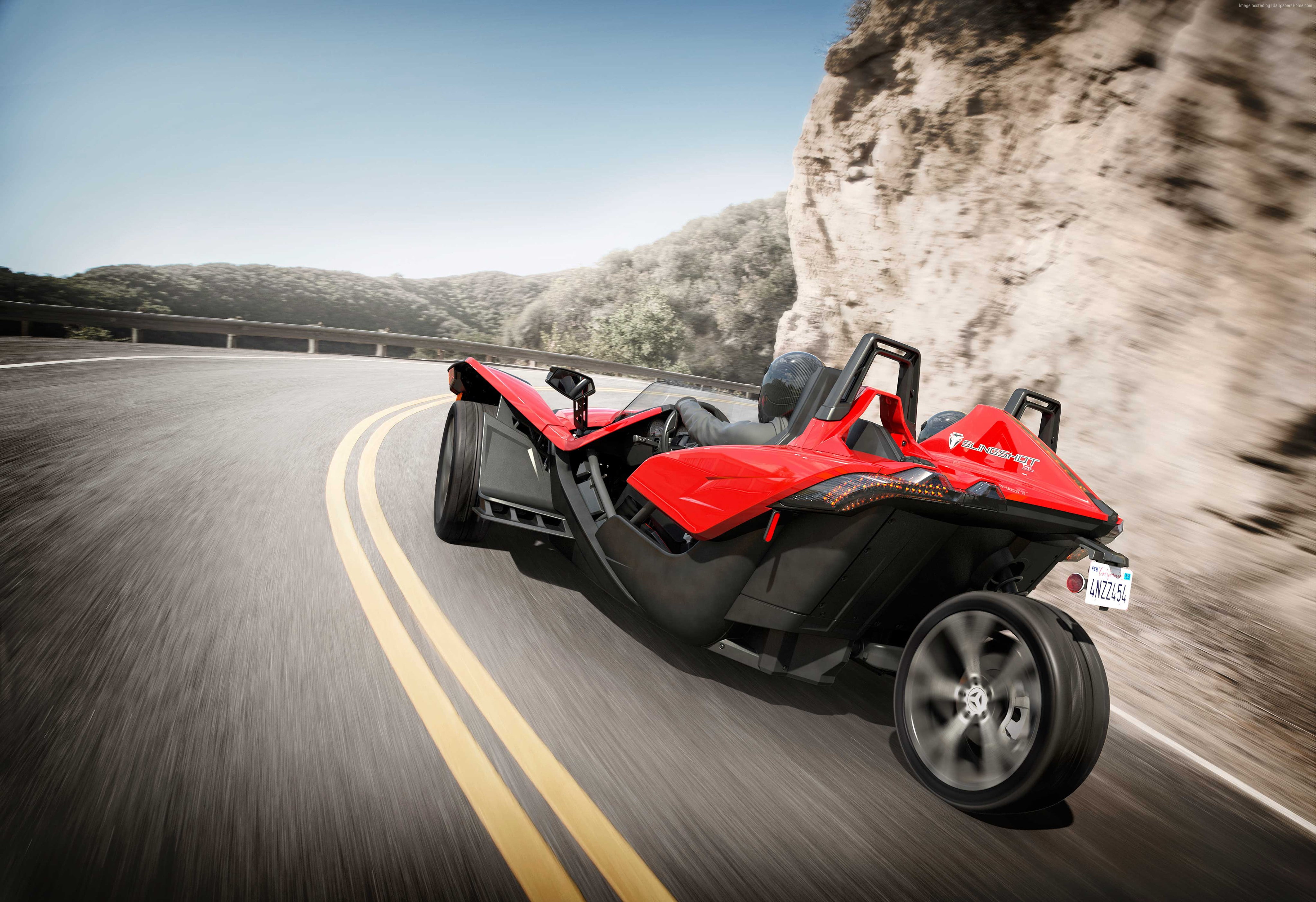 limited edition, red, Polaris Slingshot, 4K, HD Wallpaper