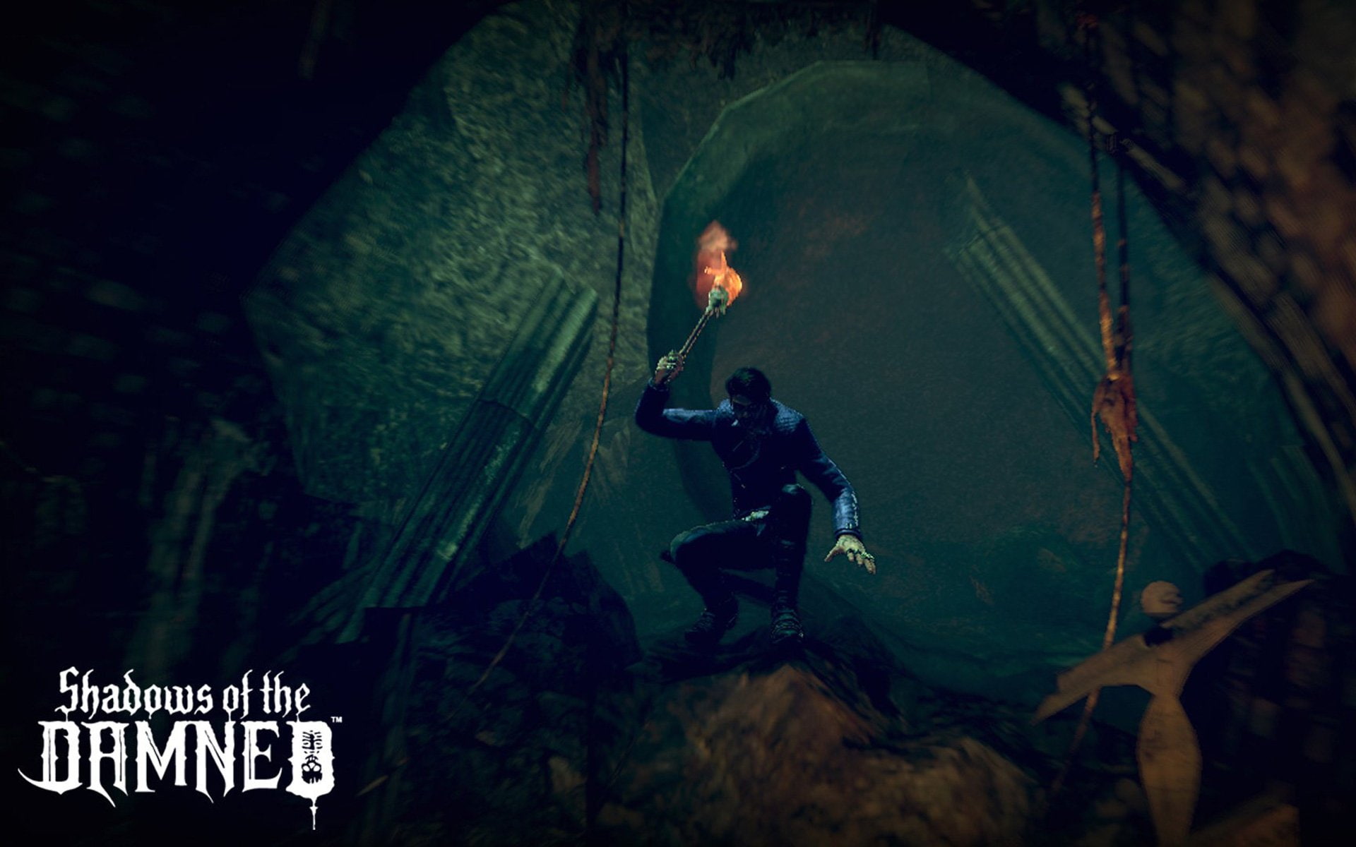 shadows, adventure, 1080P, comedy, damned, dark, psychological, horror, HD Wallpaper