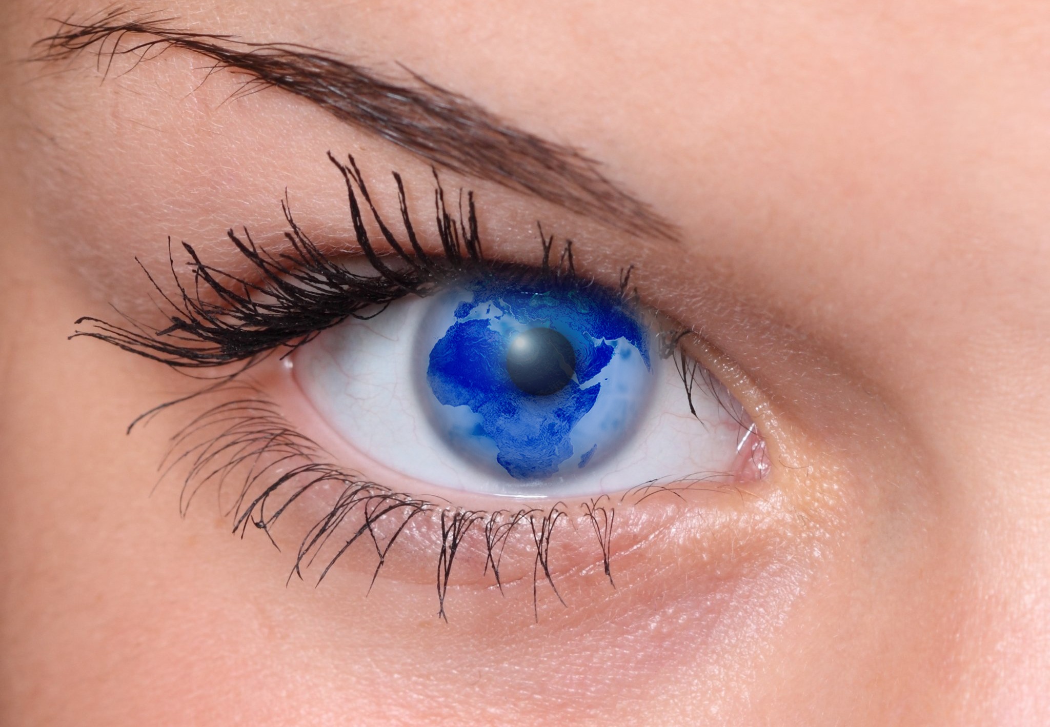 human body part, child, s, overview, sensory perception, extreme close-up, eyes, mirroring, eyeball, pupil, earth, reflection, subconscious mind, women, HD Wallpaper