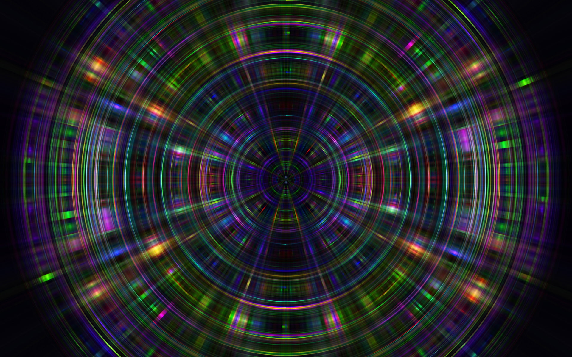 mind, white, teaser, hd, 1080P, light, abstract, illustration, green, purple, HD Wallpaper