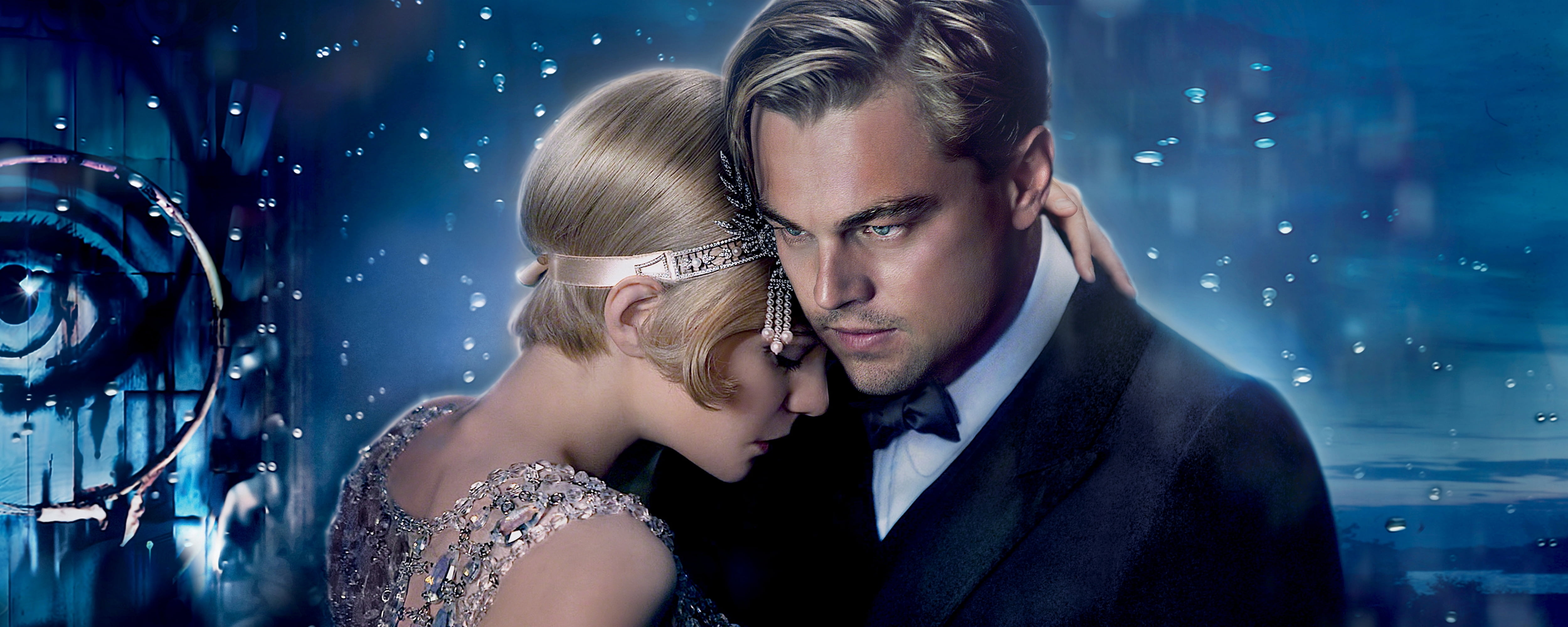 emotion, the great gatsby, woman, actress, movie, indoors, young couple, blonde, adult, young adult, love, togetherness, poster, women, heterosexual couple, HD Wallpaper