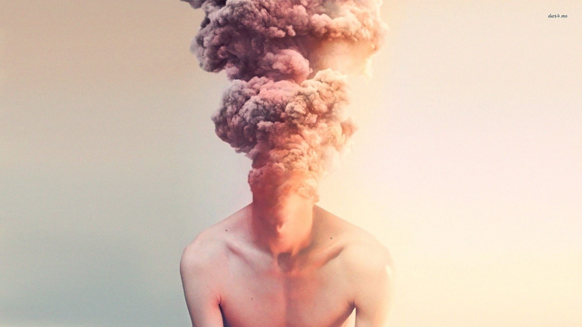 mind, blow, digital art, artwork, 1080P, HD Wallpaper