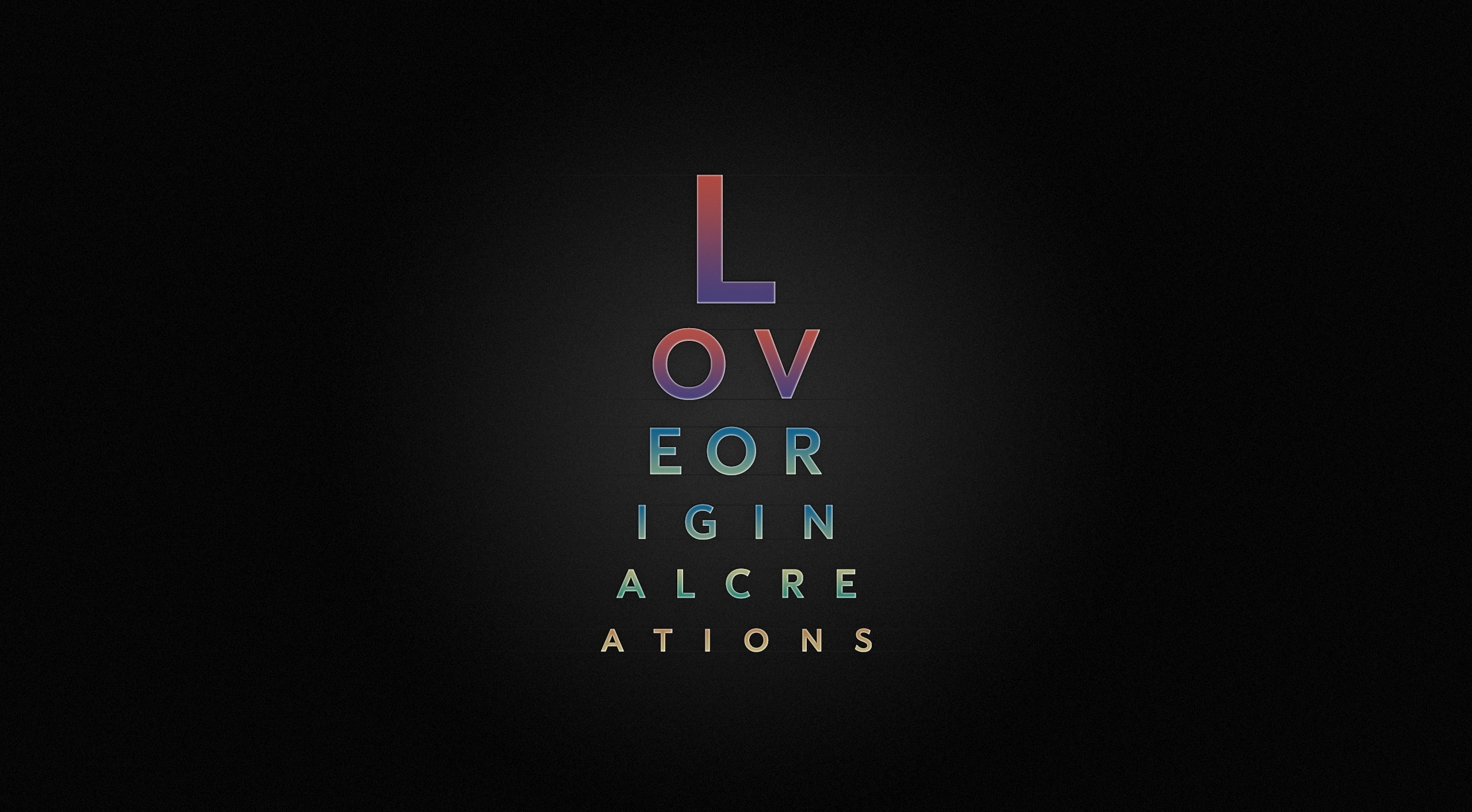 pyramid, design, Typography, love, Artistic, Minimalist, 2K, HD Wallpaper