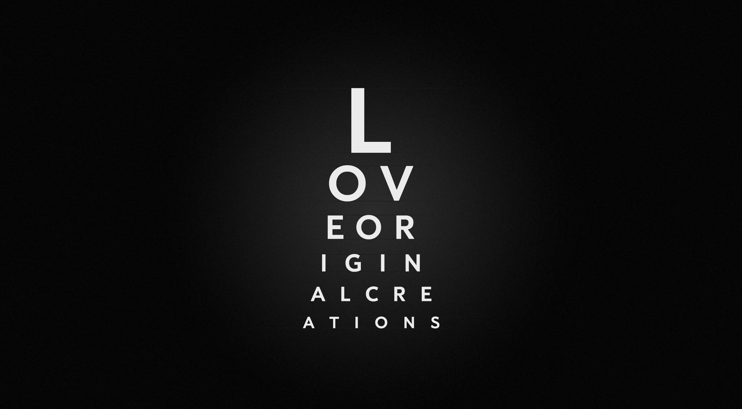 Artistic, Minimalist, 2K, love, pyramid, Typography, HD Wallpaper