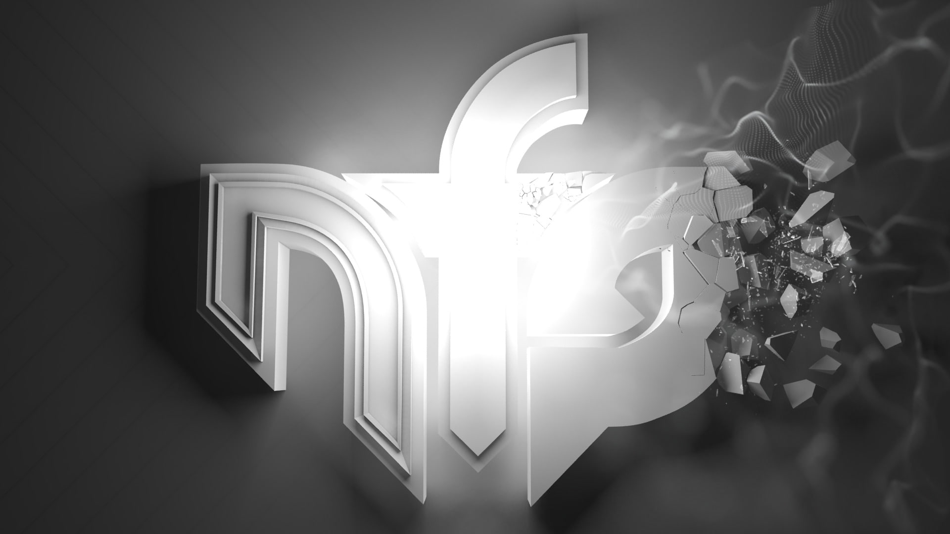 1080P, Typography, CGI, Minimalist, Artistic, HD Wallpaper