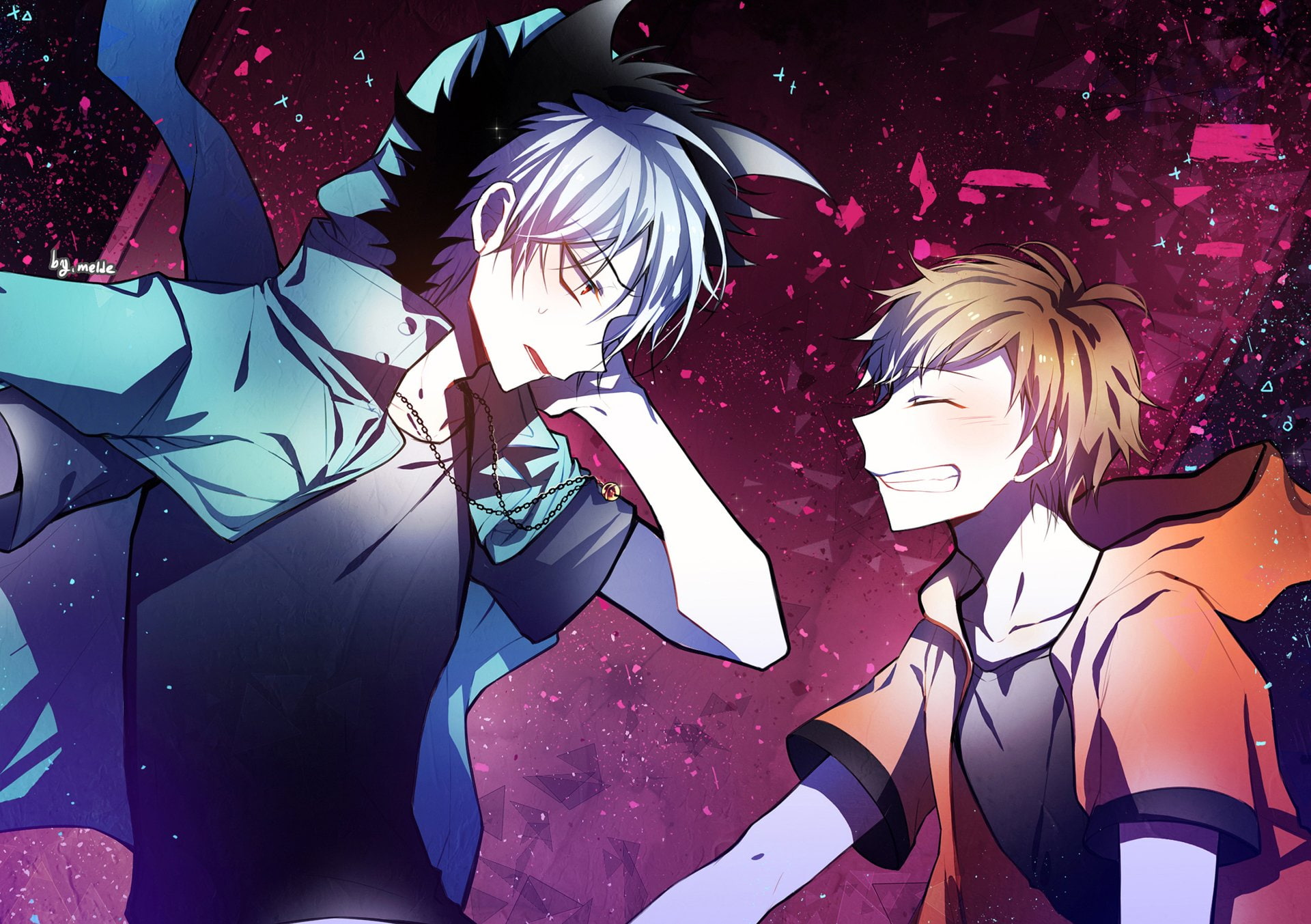 Servamp, 1080P, Mahiru Shirota, Kuro (Servamp), Anime, HD Wallpaper