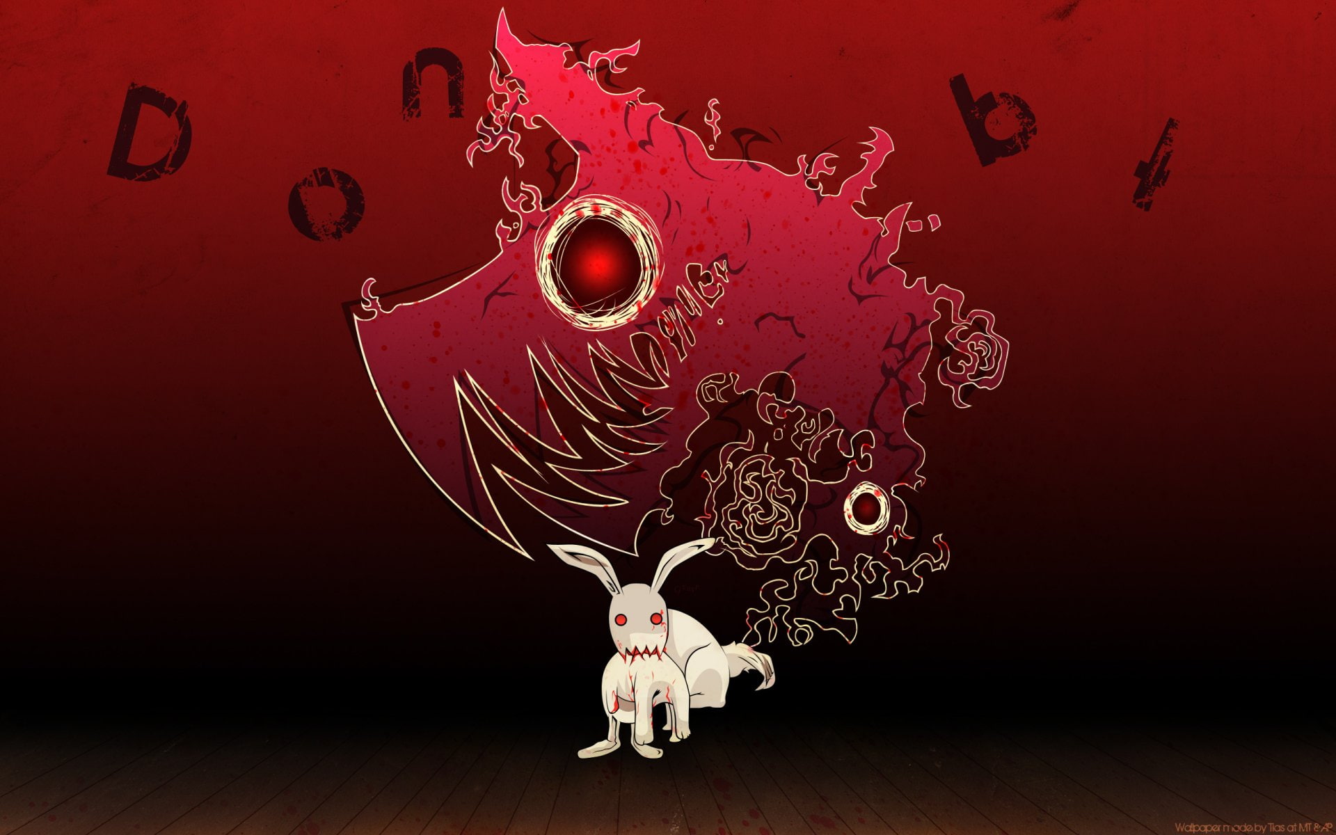 1080P, Dark, Rabbit Doubt, Video Game, Blood, HD Wallpaper