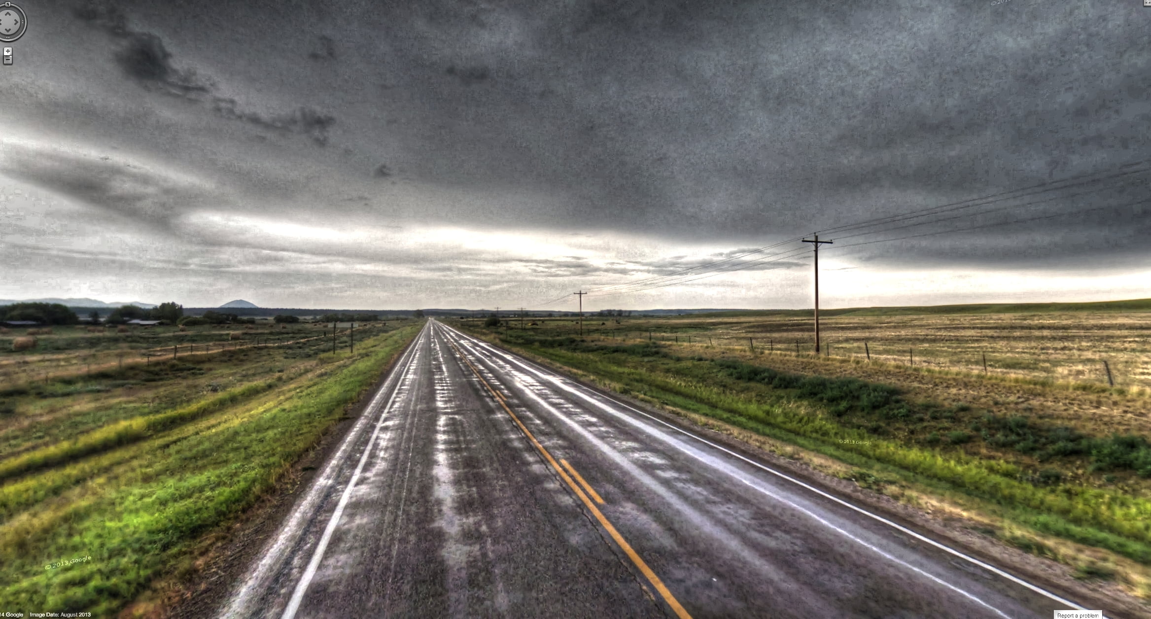 nature, Trek, Google Street View, daytime, processed, American, transportation, road, gray, highway, panamerican, photomatix, fields, gsv, landscape, pan, HD Wallpaper