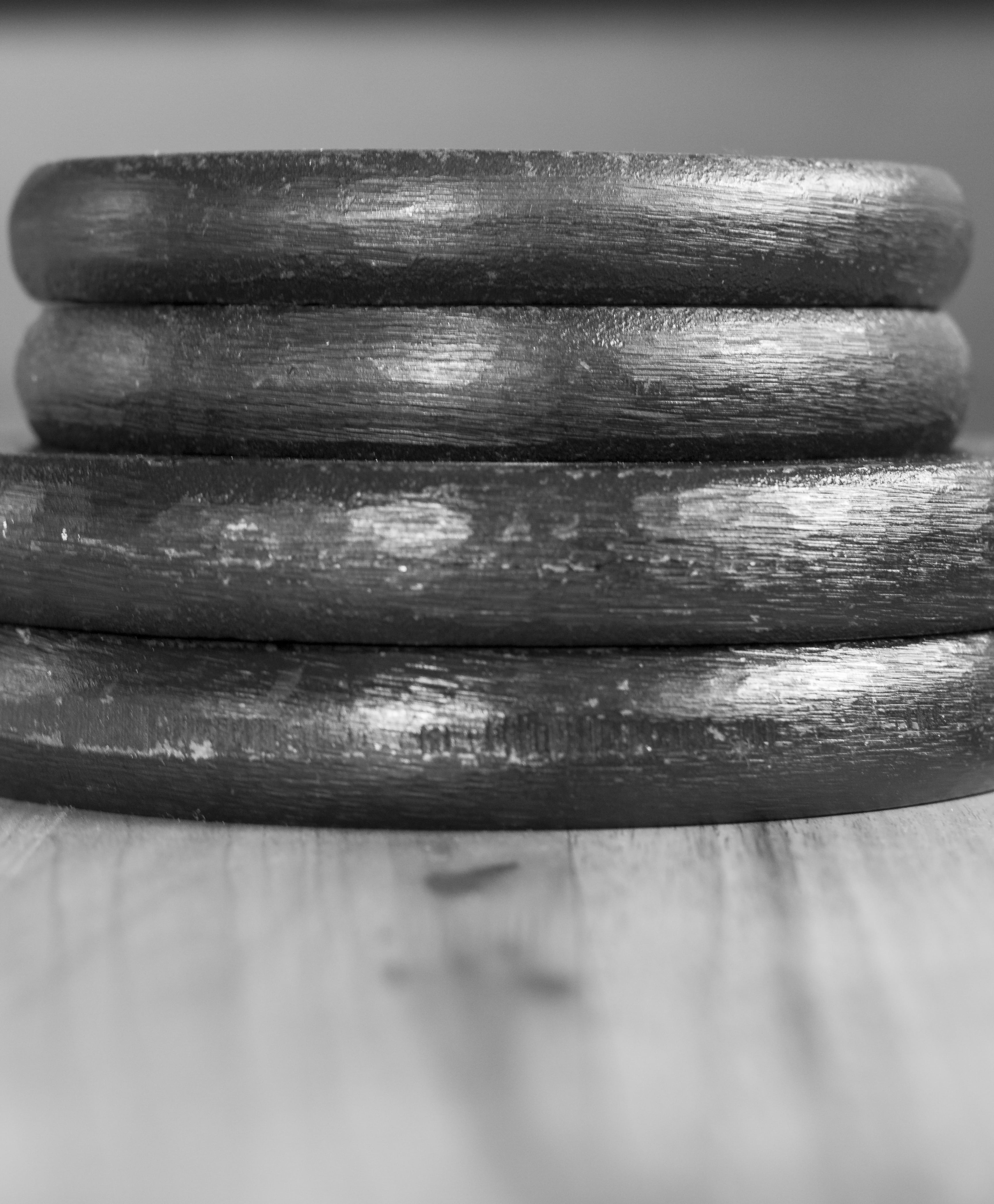 dumbbell, fitness equipment, still life, bless you, remove, medium group of objects, no people, wood - material, stack, fitness, training, power sports, Phone HD Wallpaper
