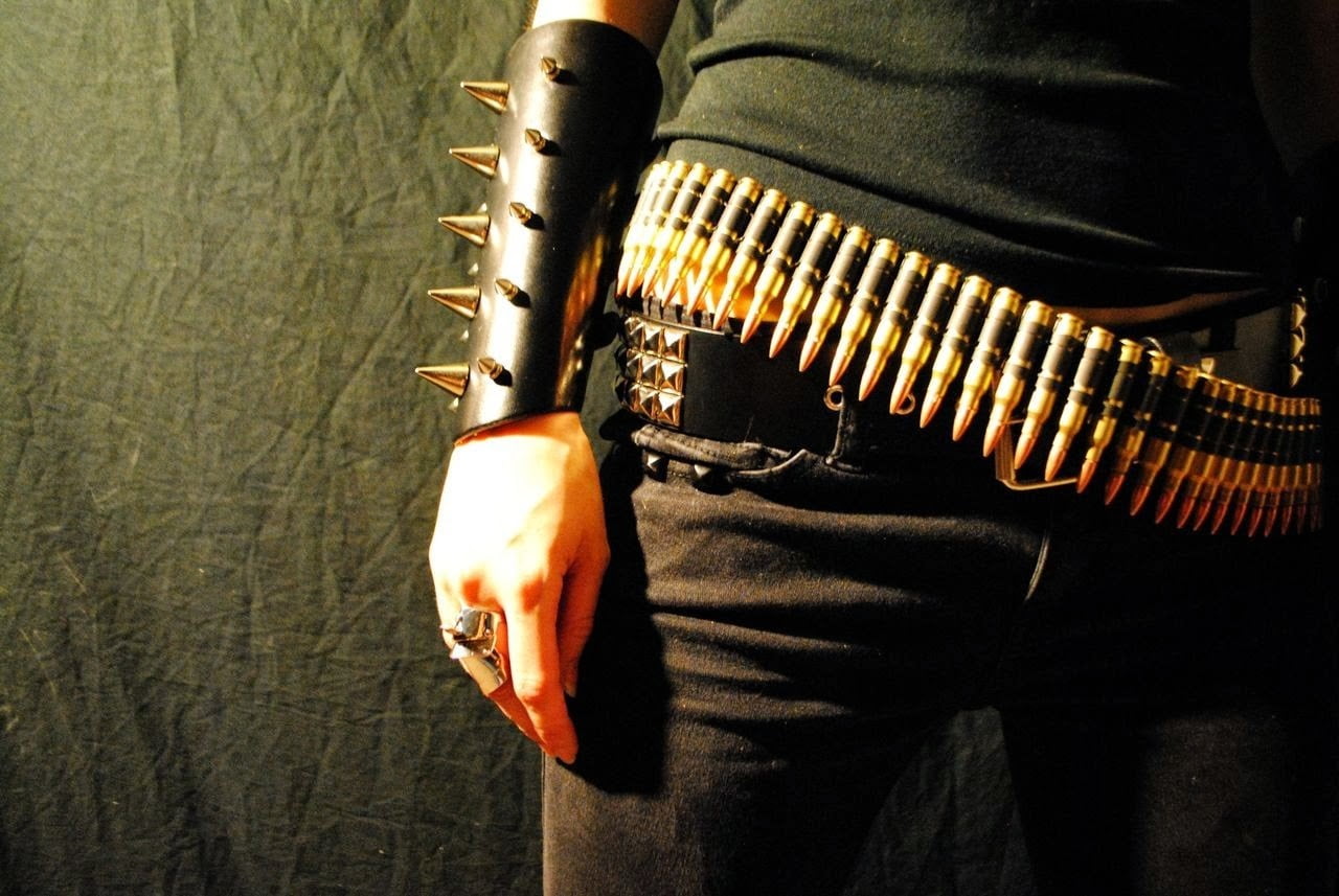 shirt, close-up, communication, metal music, adult, bullet, warning sign, standing, clothing, weapon, men, gun, human hand, indoors, 720P, sunlight, aggression, HD Wallpaper