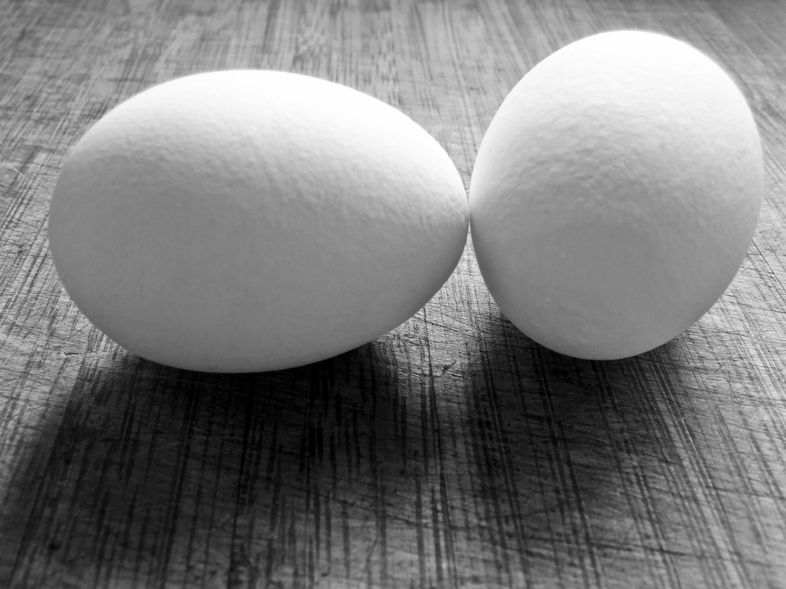 breakfast, block, nutrition, group of objects, close, wooden block, 2K, still life, white, natural food, kitchen, fresh, eggs, healthy meal, rustic, wellbeing, HD Wallpaper