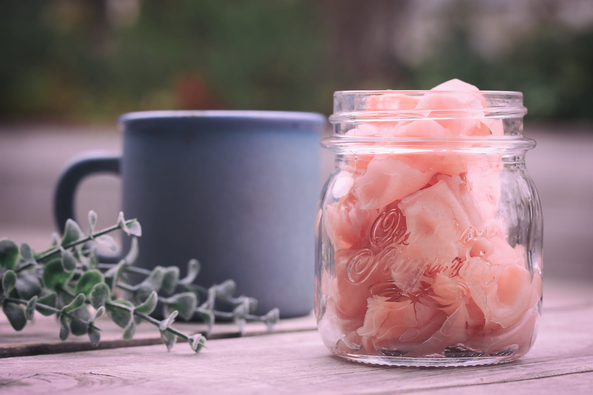 household equipment, gourmet, sweet Food, glass, close-up, crockery, wellbeing, table, jar, food, food and drink, wood - Material, plant, cup, day, petaled, HD Wallpaper