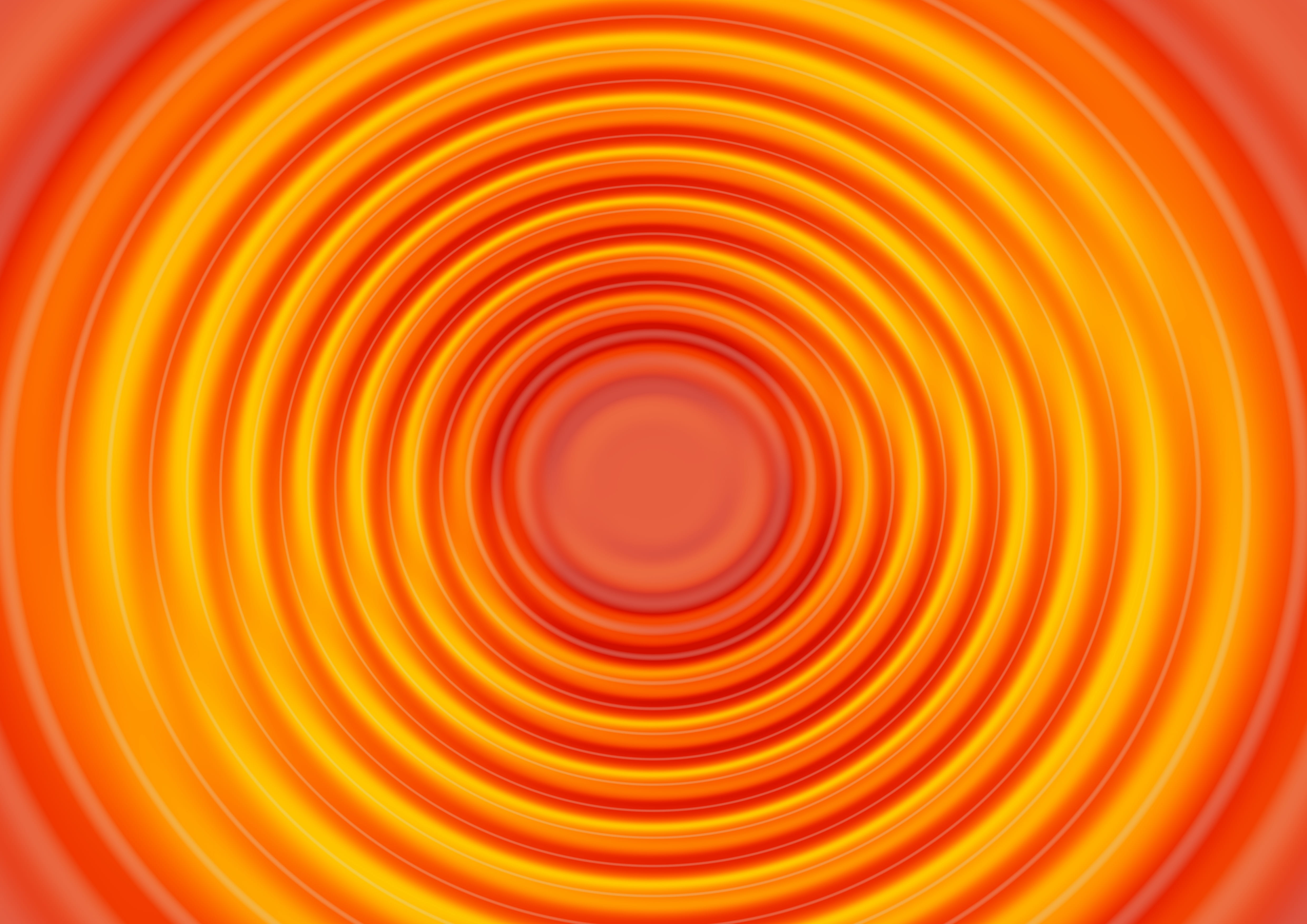 vibrant color, abstract, motion, pattern, waves circles, red, orange, close-up, concentric, light - natural phenomenon, bright, full frame, multi colored, HD Wallpaper