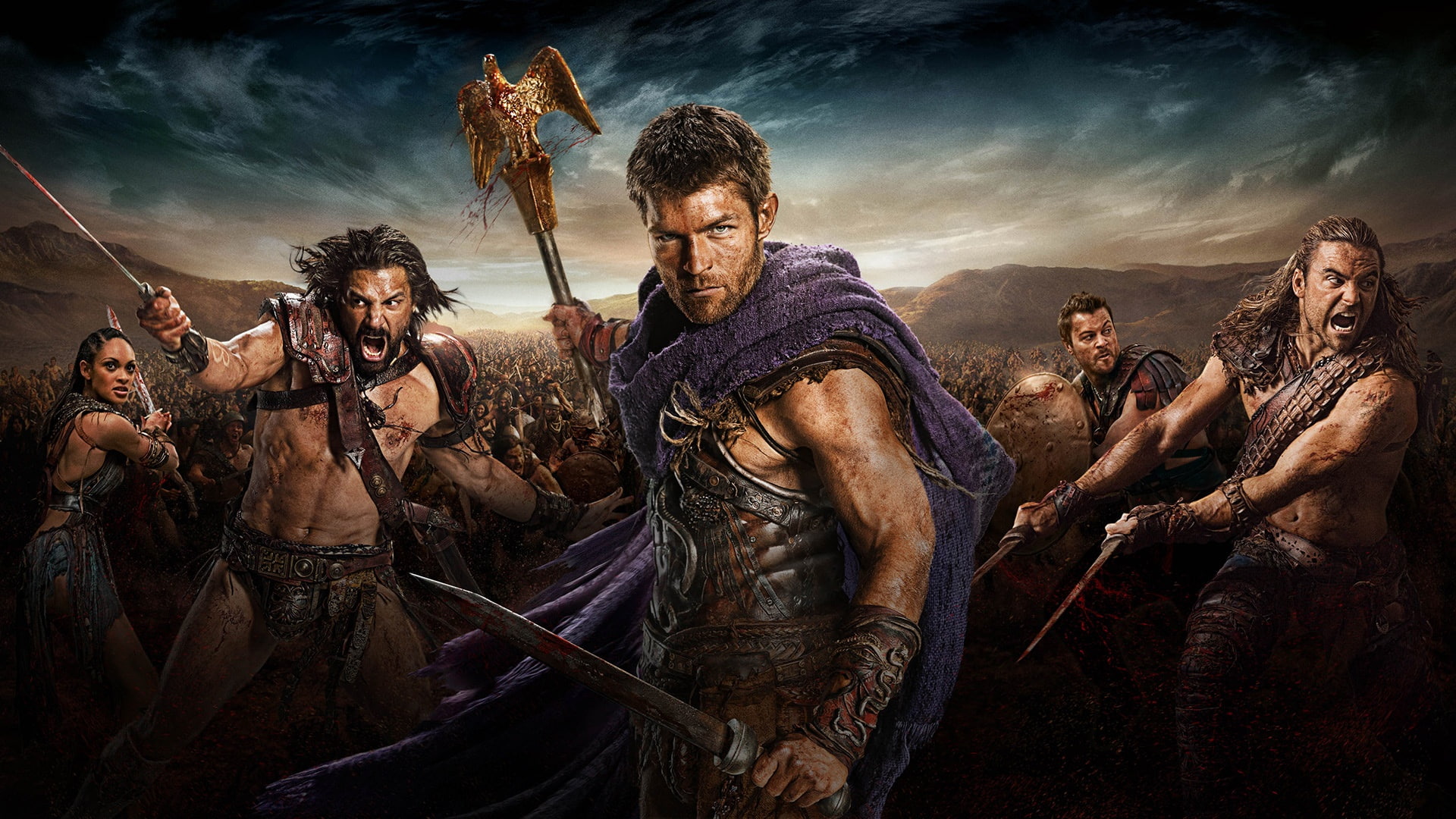 Damned, War, HD, Spartacus, 1080P, HD Wallpaper