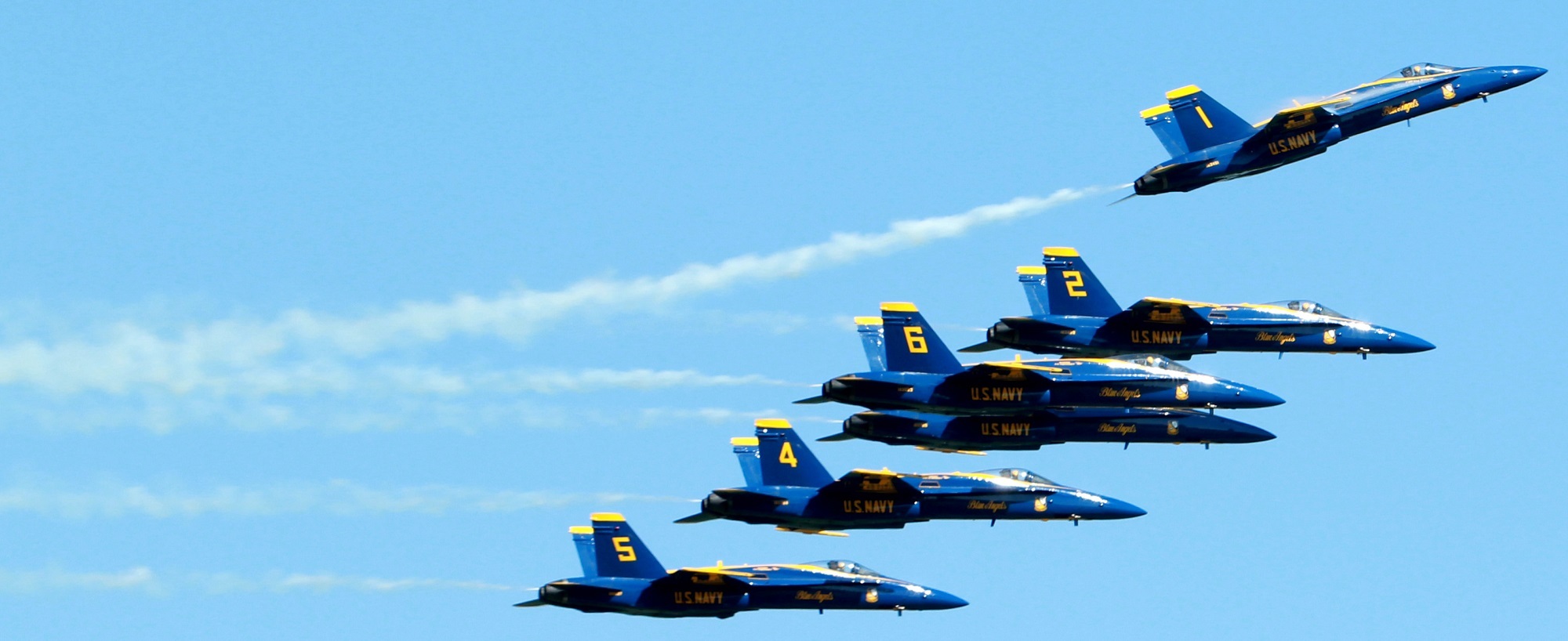 team work, blue, precision, training, military, clear sky, airshow, plane, mode of transportation, motion, sortie, nature, team, transportation, no people, HD Wallpaper