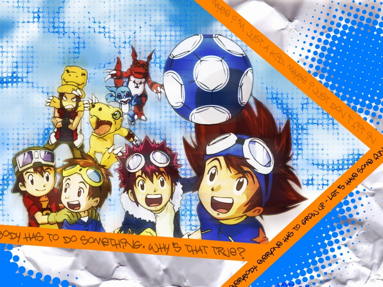 collection, variation, art and craft, no people, choice, representation, Digimon, male likeness, female likeness, close-up, Digimon Adventure, HD Wallpaper