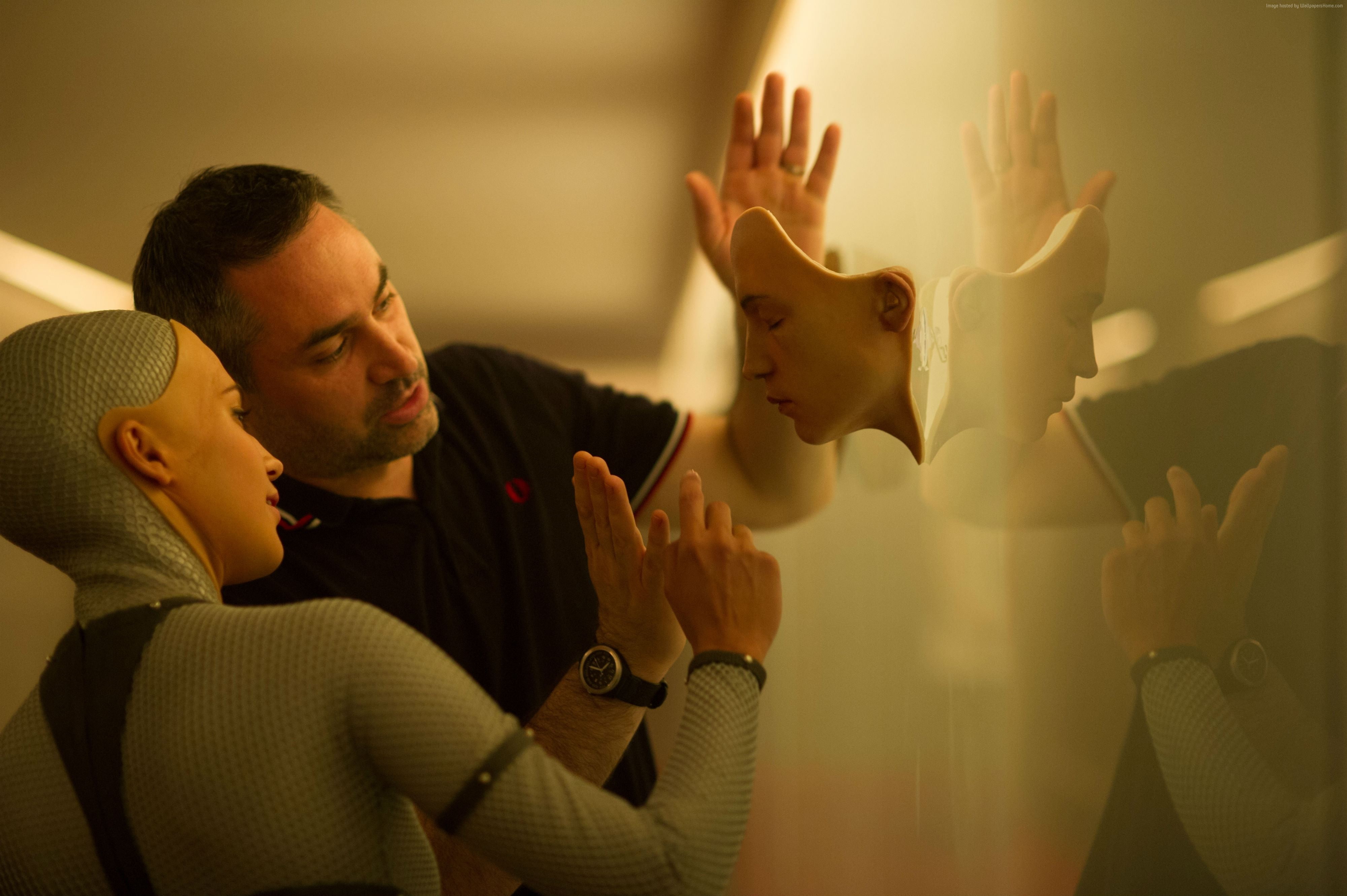 Alicia Vikander, Ex Machina, best movies of 2015, 4K, HD Wallpaper