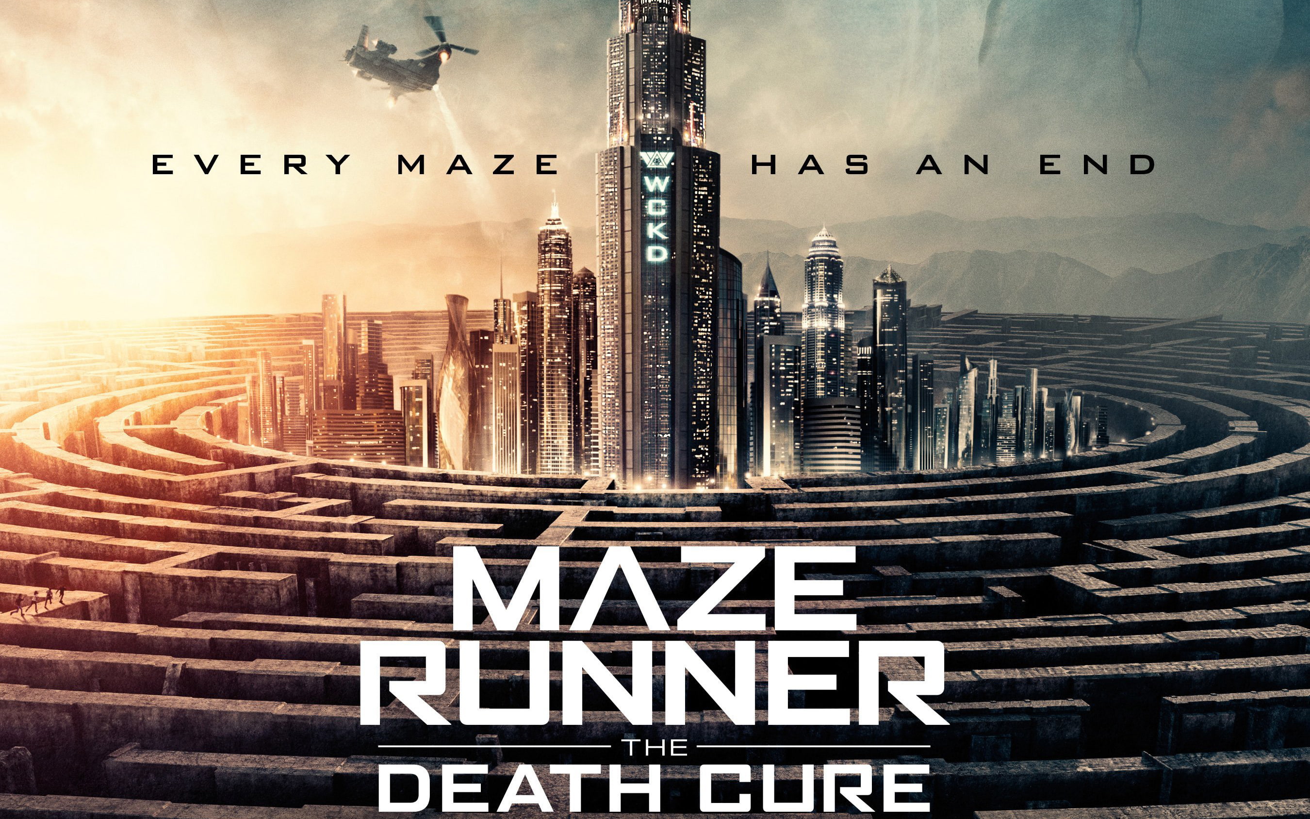 maze, runner, death, poster, movie, cure, 2K, HD Wallpaper