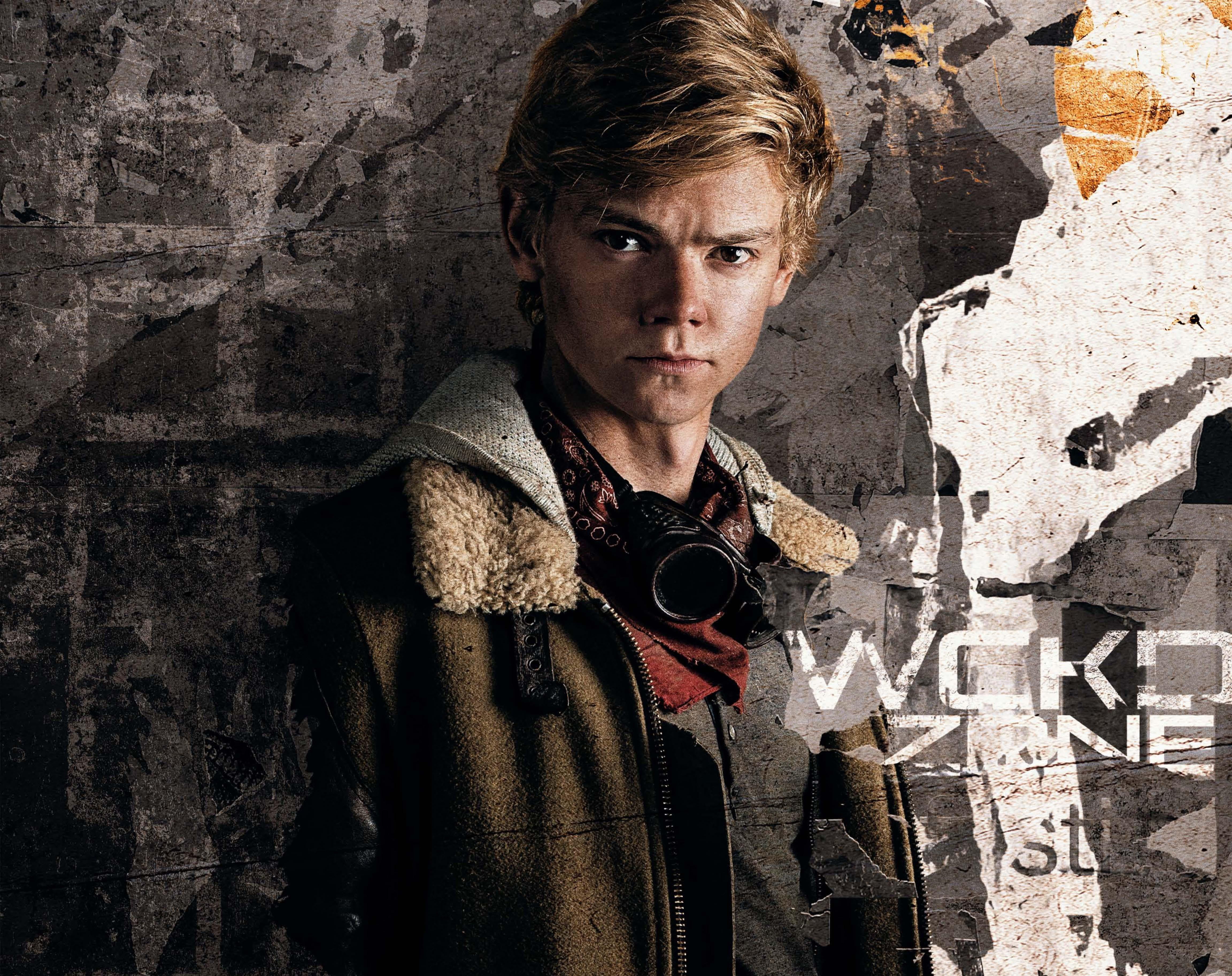 maze runner the death cure, sign, 4k, young adult, young men, 2018 movies, portrait, clothing, front view, hd, weapon, looking at camera, serious, government, HD Wallpaper