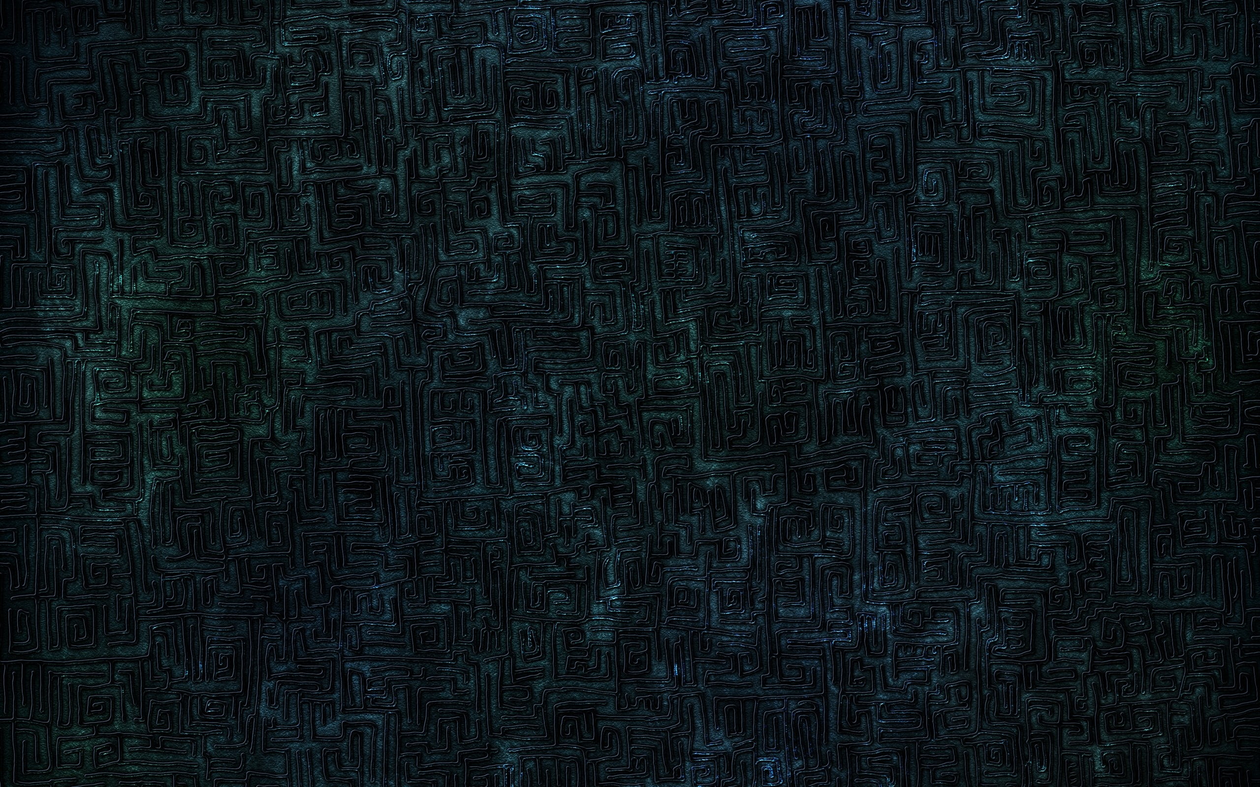 fir tree, full frame, cyberspace, no people, Spot, Maze, connection, blue, technology, black background, Dark, pattern, indoors, data, backgrounds, green color, HD Wallpaper
