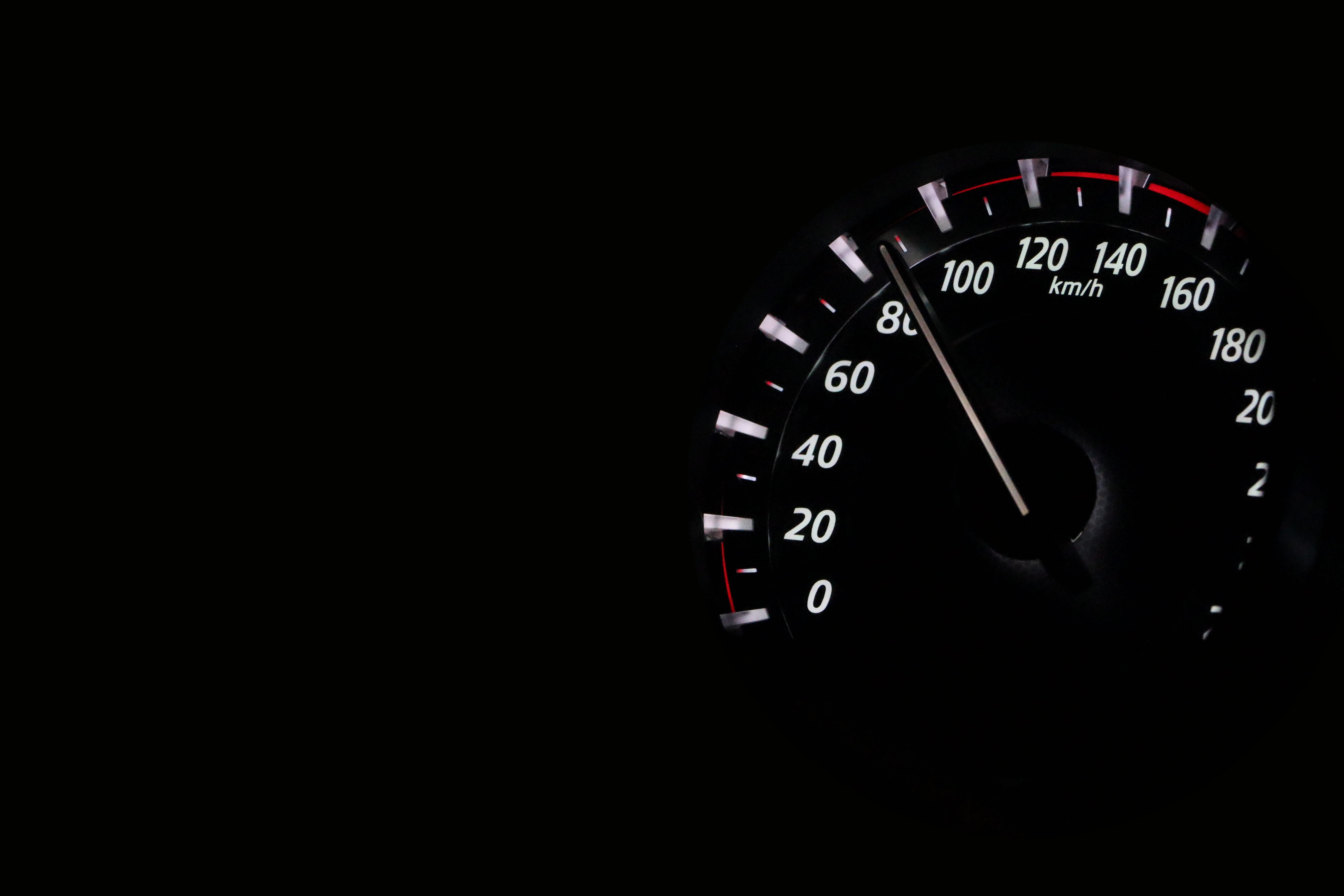 black background, car, time, vehicle, electric, background, copy space, transportation, no people, odometer, mode of transportation, black, minute hand, HD Wallpaper
