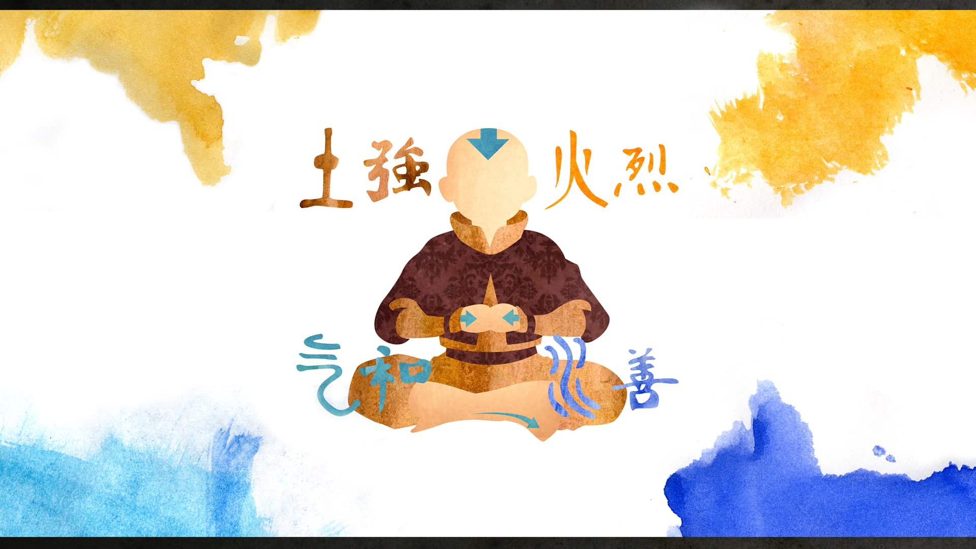 Avatar: The Last Airbender, Aang (Avatar), Bold, 1080P, Avatar (Anime), HD Wallpaper