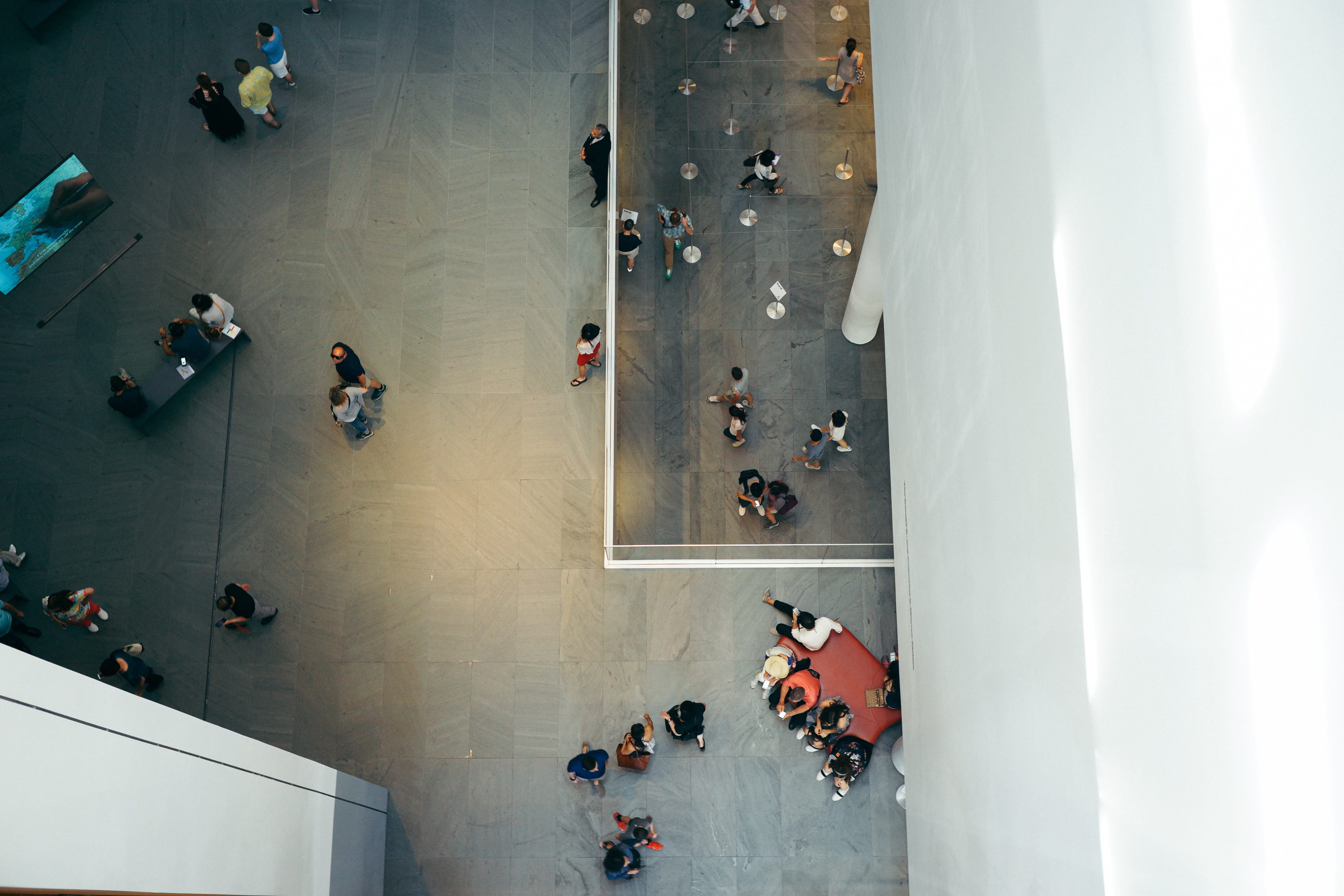 holiday, 2K, building, atrium, bench, indoor, concrete, public, trip, walking, view, built structure, day, sit, photography, art, floor, architecture, HD Wallpaper