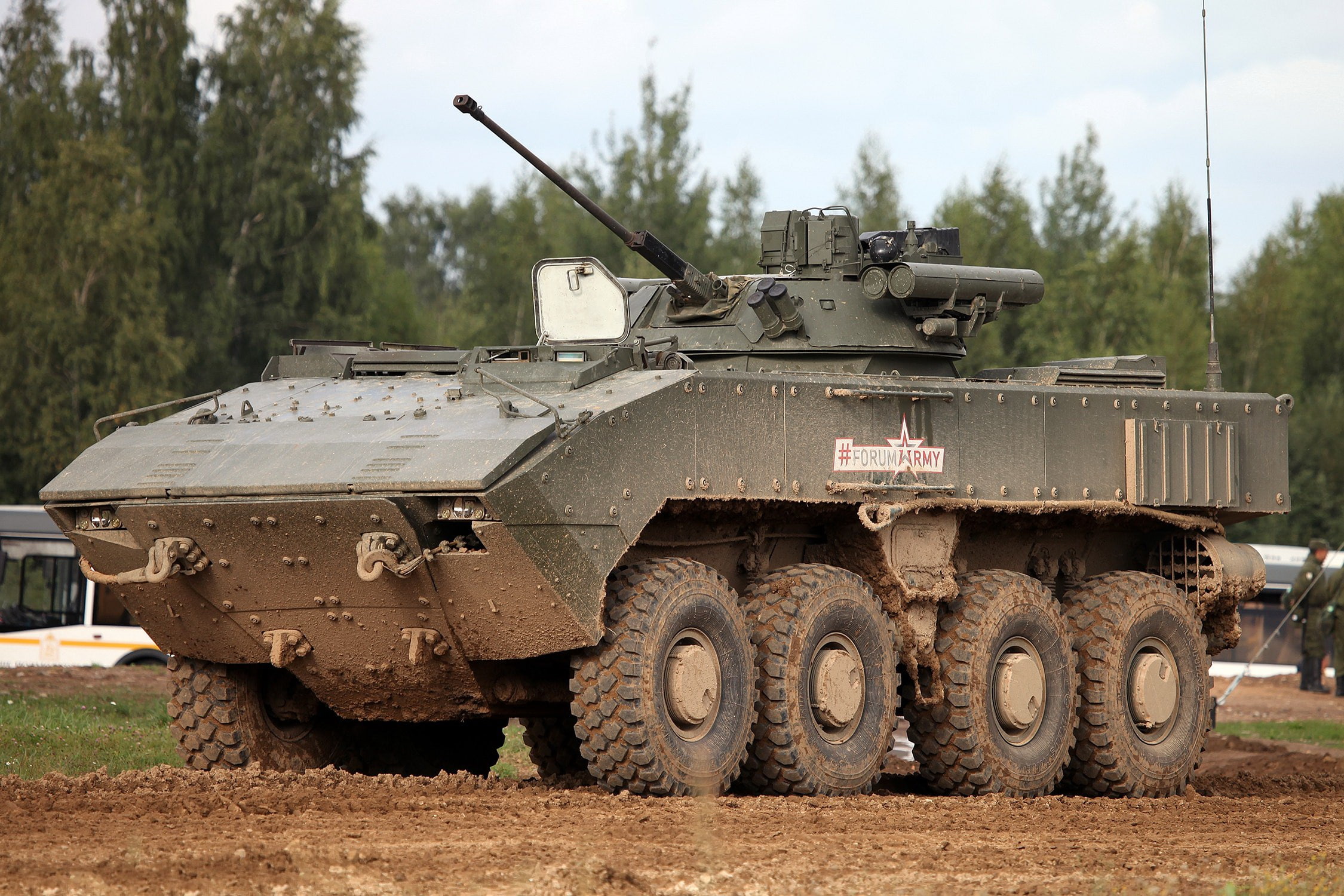 Boomerang, Vitaly Kuzmin, THE BMP-K-17, manned combat unit Б05Я01 Berezhok, on the platform 7829 " boomerang", Forum «ARMY 2017», Vitaly V. Kuzmin, 1080P, HD Wallpaper