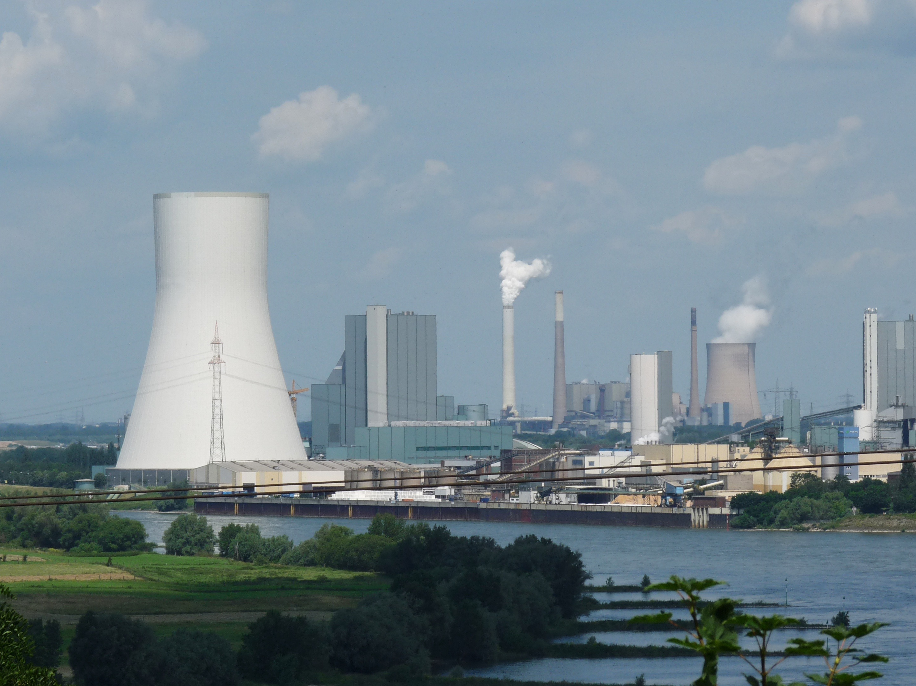 ruhr area, day, energy revolution, exhaust gases, north rhine westphalia, smoke, fumes, built structure, industry, pollution, nature, buildings, architecture, HD Wallpaper