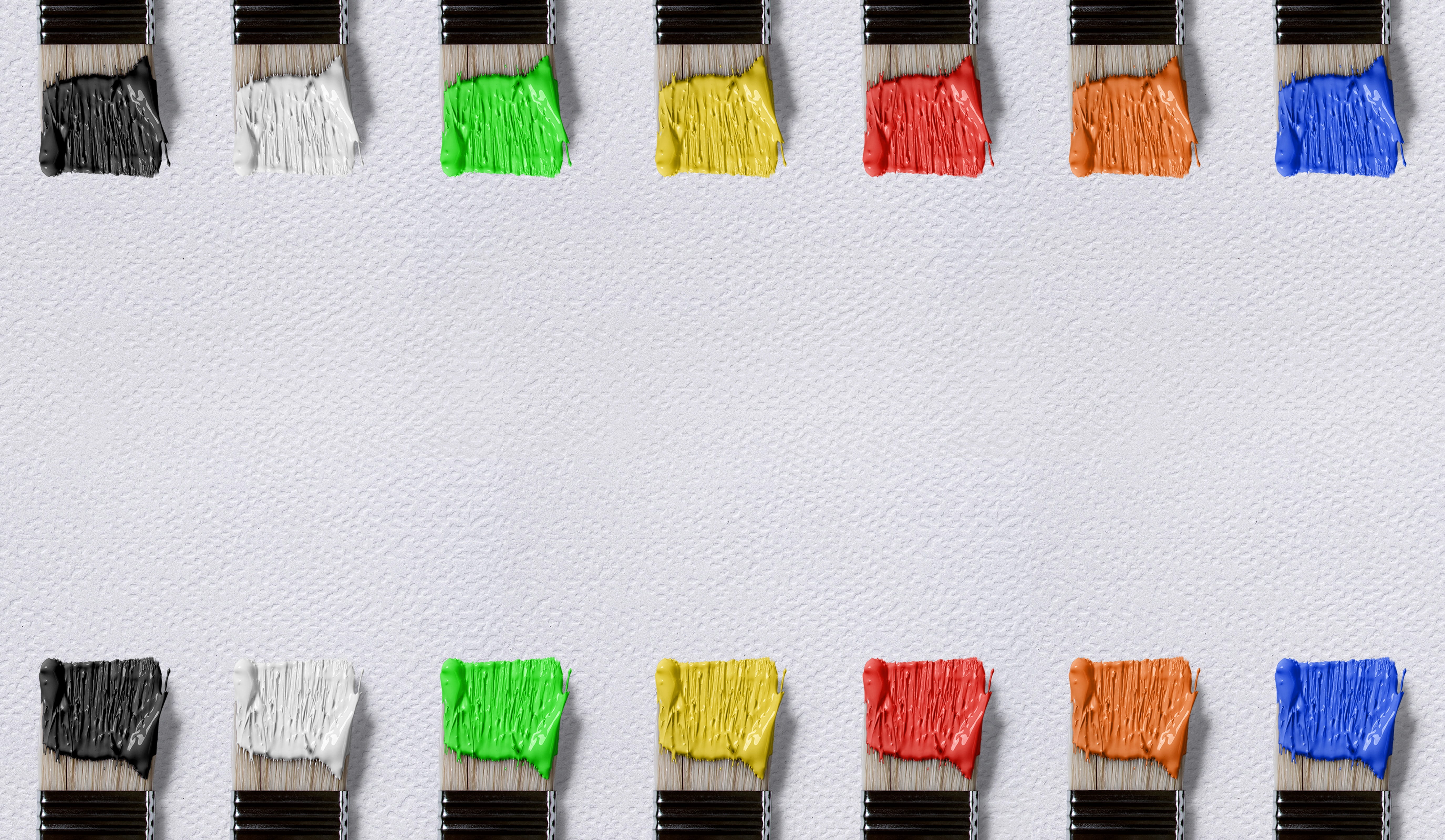 brush, variation, canvas, black, art and craft, white color, delete, multi colored, painter, arrangement, fashion, textile, empty, background, remodel, HD Wallpaper