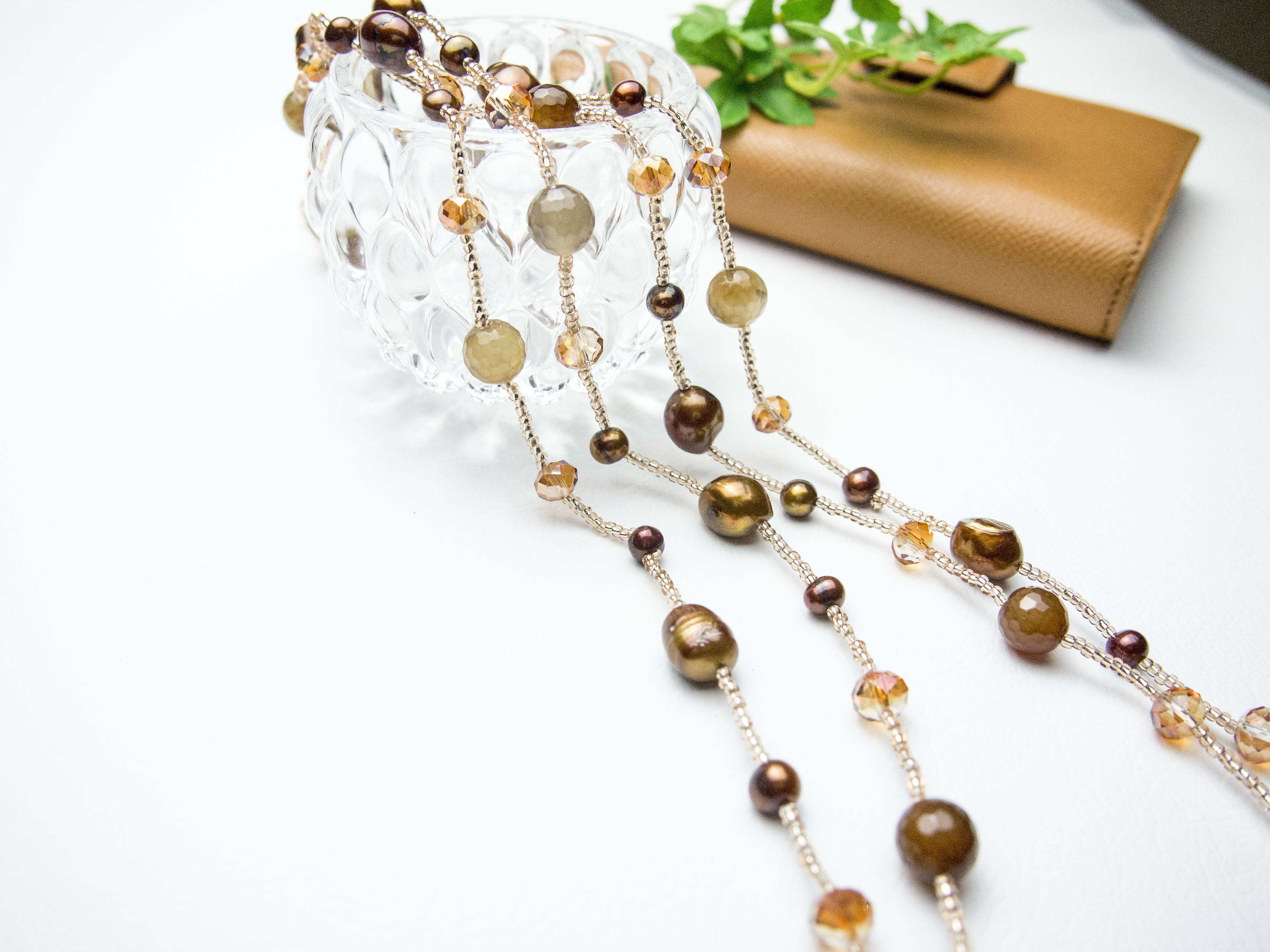 indoors, personal accessory, close-up, accessory, Freshwater Pearl, Pearl, ornate, bead, beaded, studio shot, still life, luxury, Accessories, necklace, HD Wallpaper