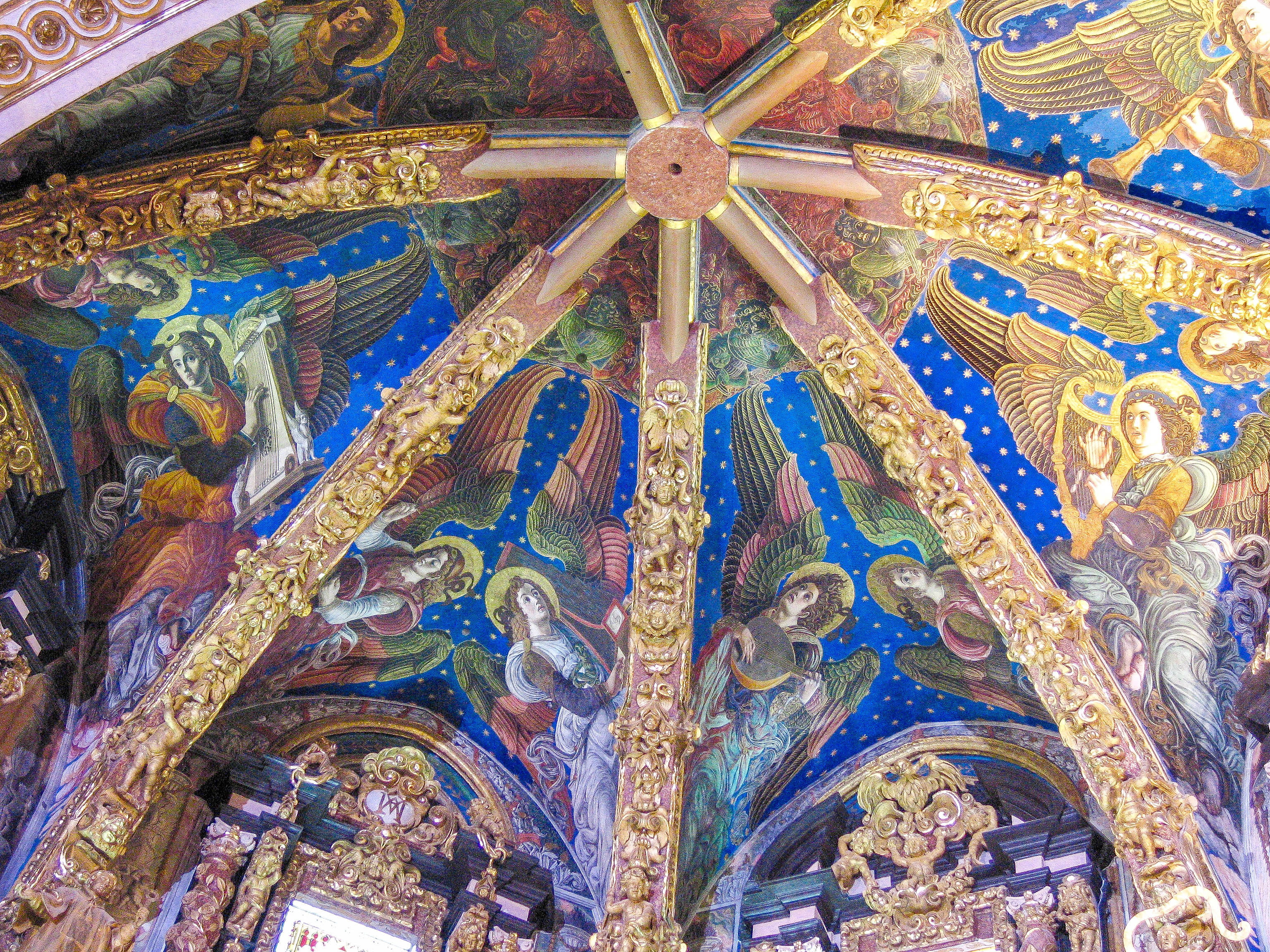 valencia, la, art, craft, no people, ngels, religion, spain, art and craft, mural, indoors, multi colored, belief, València, Músics, human representation, HD Wallpaper