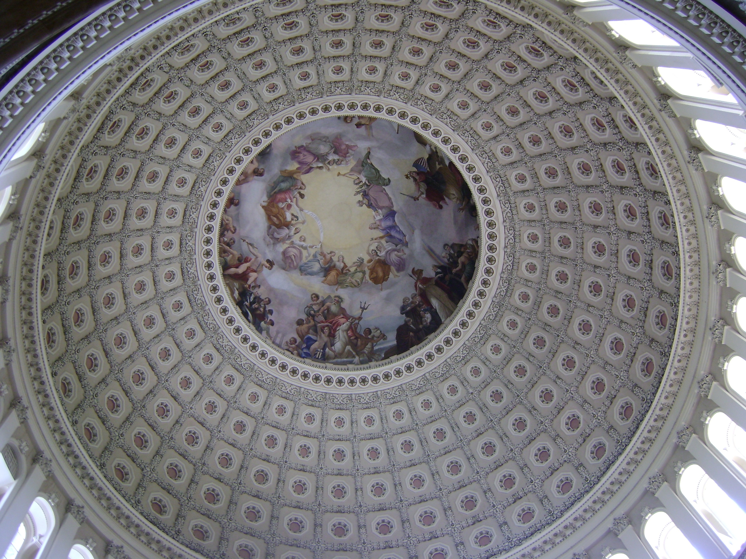 travel destinations, day, creativity, america, house of representatives, geometric shape, circle, art and craft, dome, government, ceiling, built structure, HD Wallpaper
