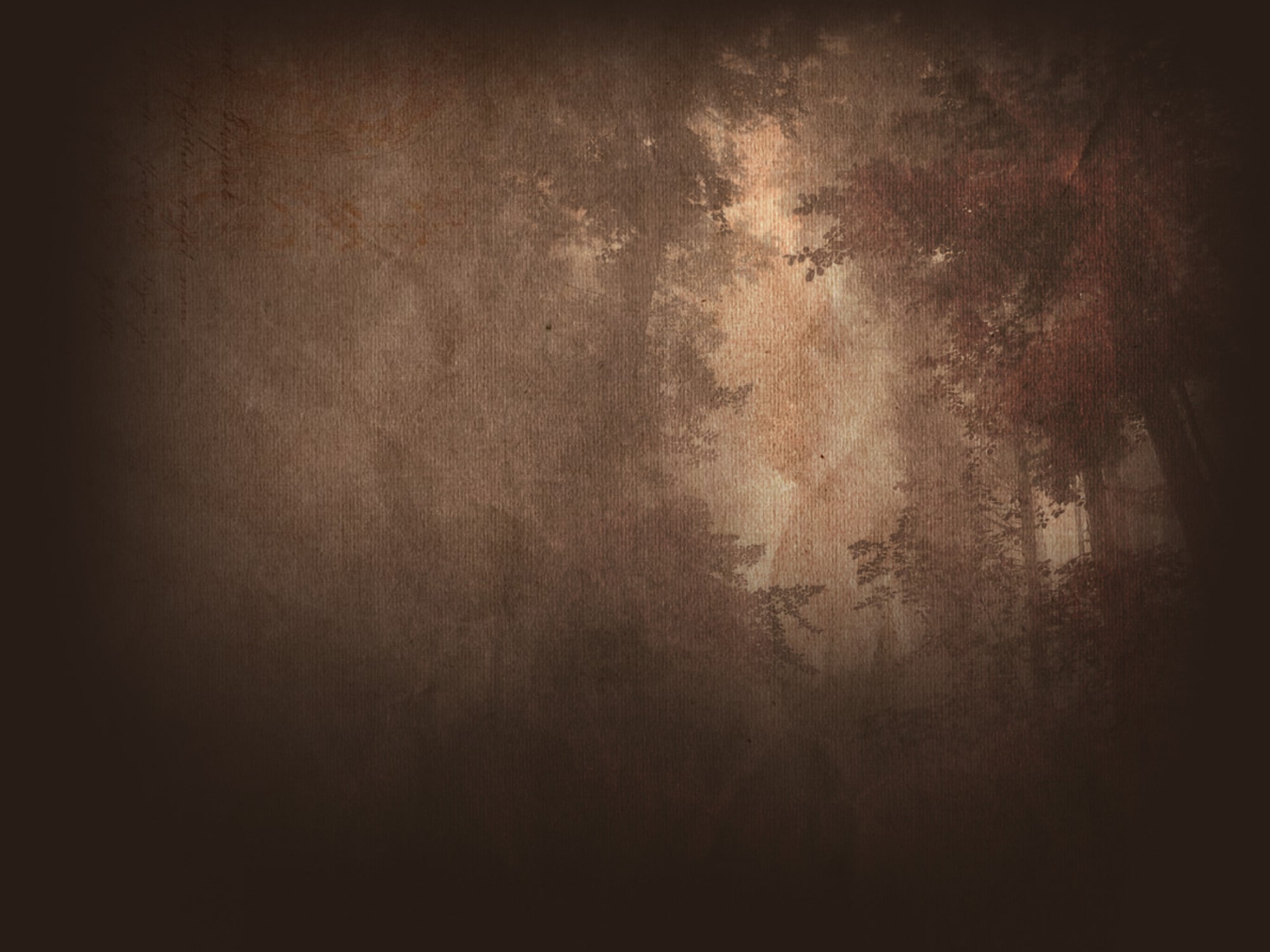 forest, antique, paper, smudged, rusty, metal, old, backgrounds, grunge, 1080P, abstract, no people, dirty, dirt, vignette, abstract backgrounds, retro styled, HD Wallpaper