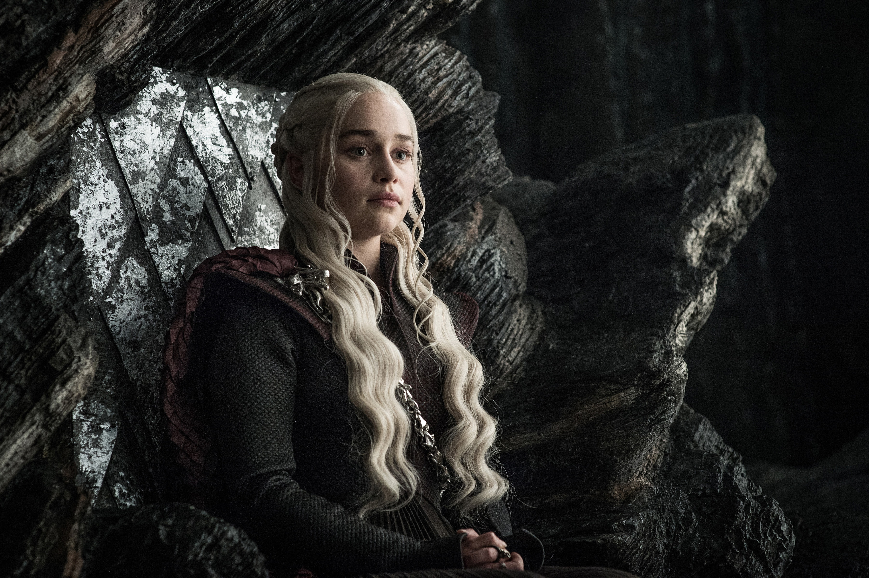 game, dragon, mother, thrones, Game of Thrones, Season 7, Daenerys Targaryen, Emilia Clarke, 2K, HD Wallpaper