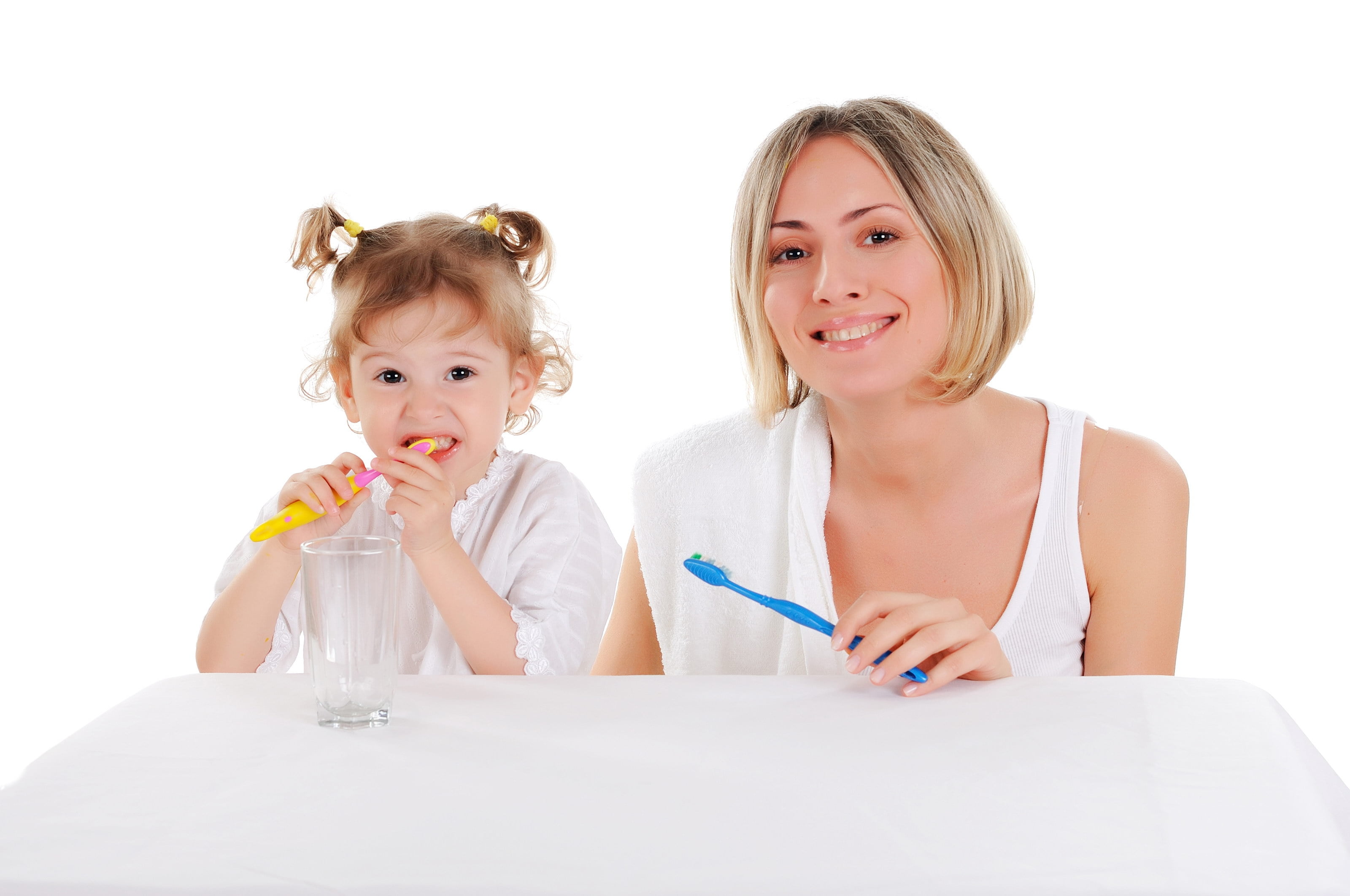 teeth, white background, people, cheerful, parent, happiness, front view, innocence, child, cut out, caucasian Ethnicity, smiling, human Face, hygiene, HD Wallpaper