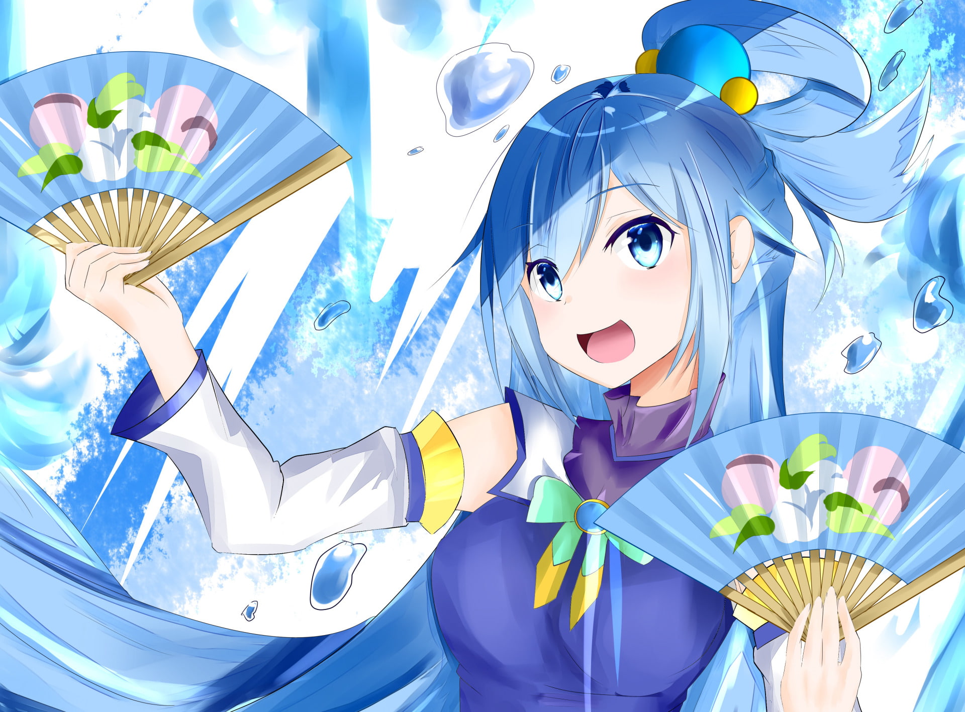 Anime, 1080P, KonoSuba – God’s blessing on this wonderful world!!, Aqua (KonoSuba), HD Wallpaper