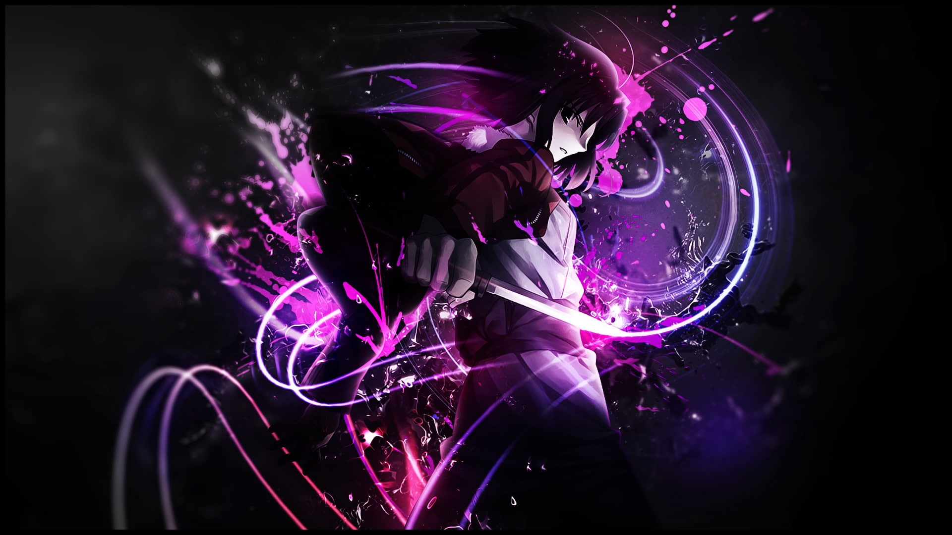 Shiki Ryougi, Anime, Kara no Kyōkai, 1080P, HD Wallpaper