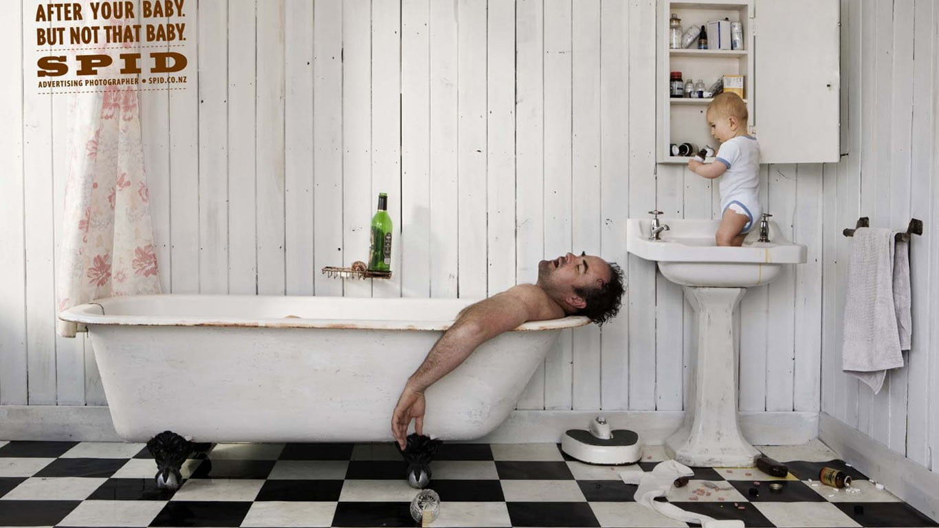 relaxation, bathroom, side view, home, 720P, artwork, adult, hygiene, bathtub, young adult, real people, men, flooring, people, full length, sitting, lifestyles, HD Wallpaper