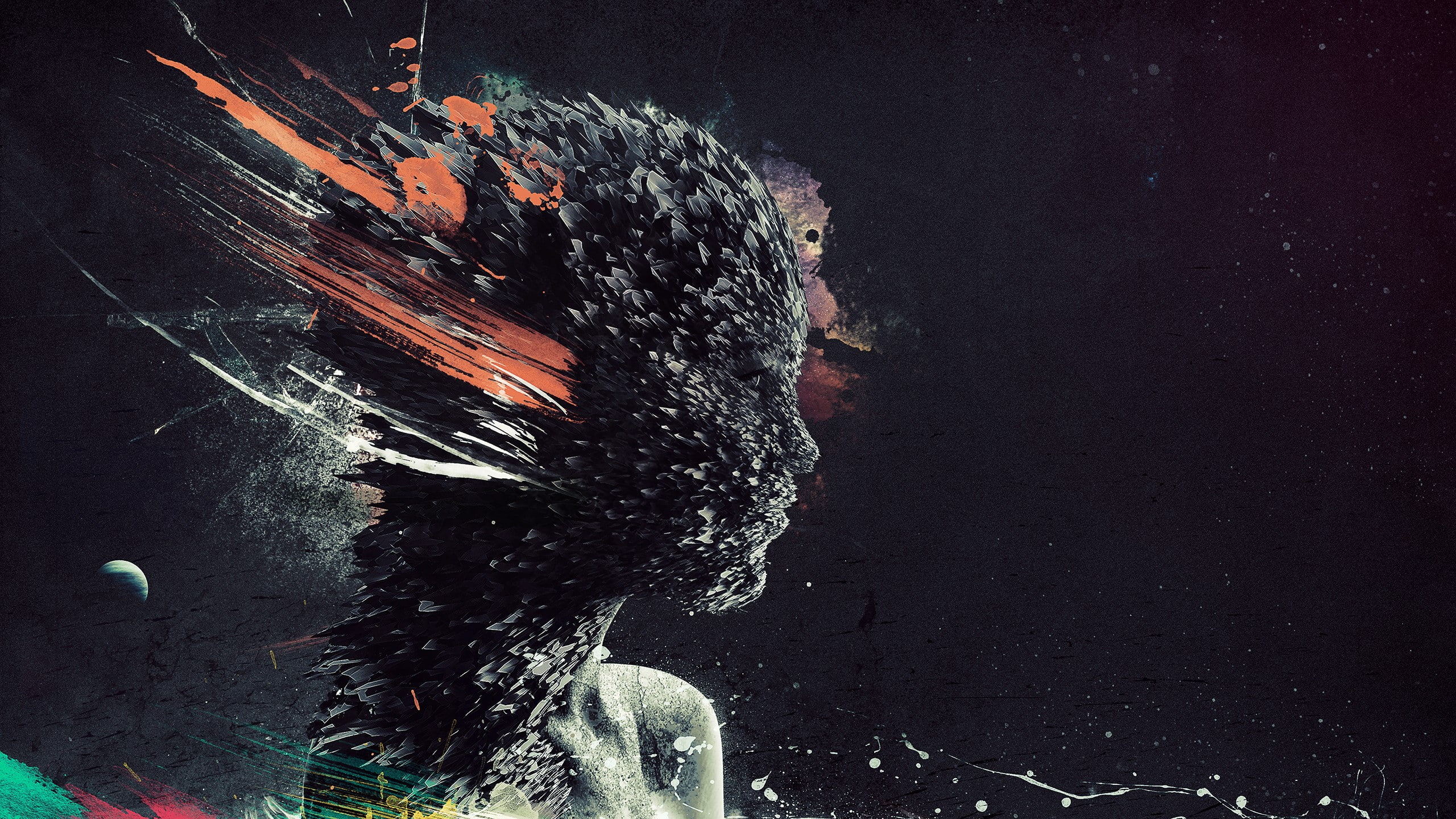Christean Murray, abstract, women, 2K, digital art, HD Wallpaper