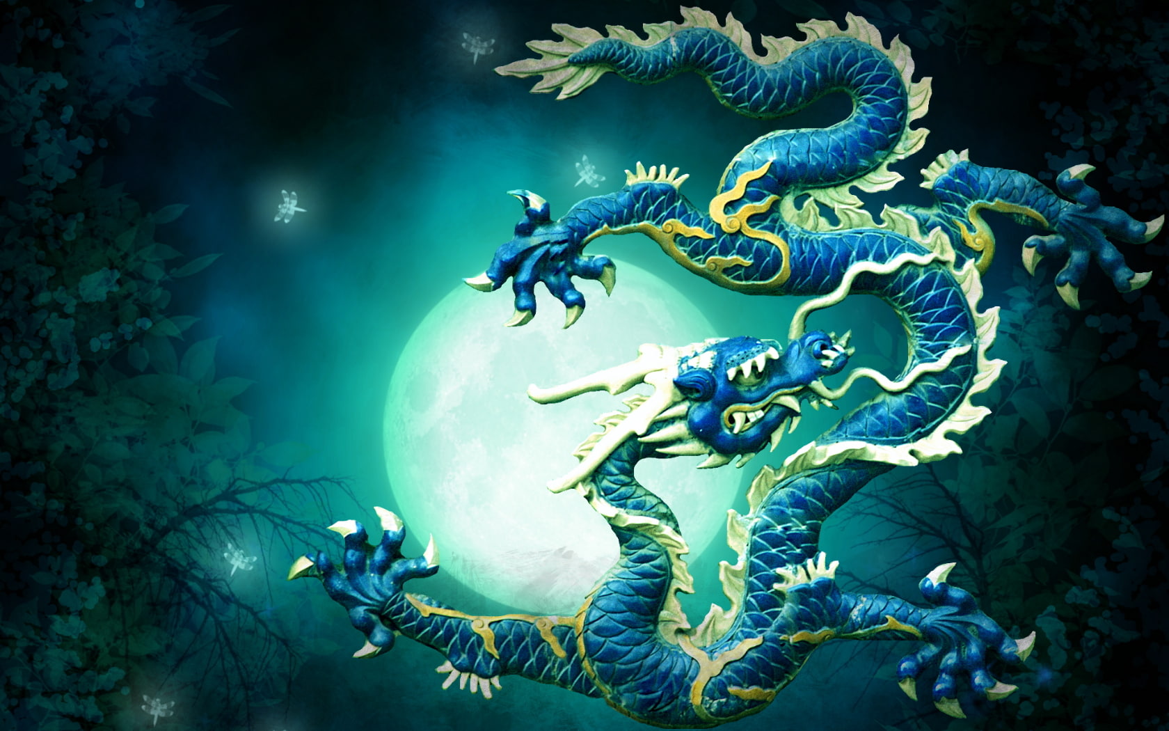 hd, 720P, artistic, dragon, chinese, HD Wallpaper