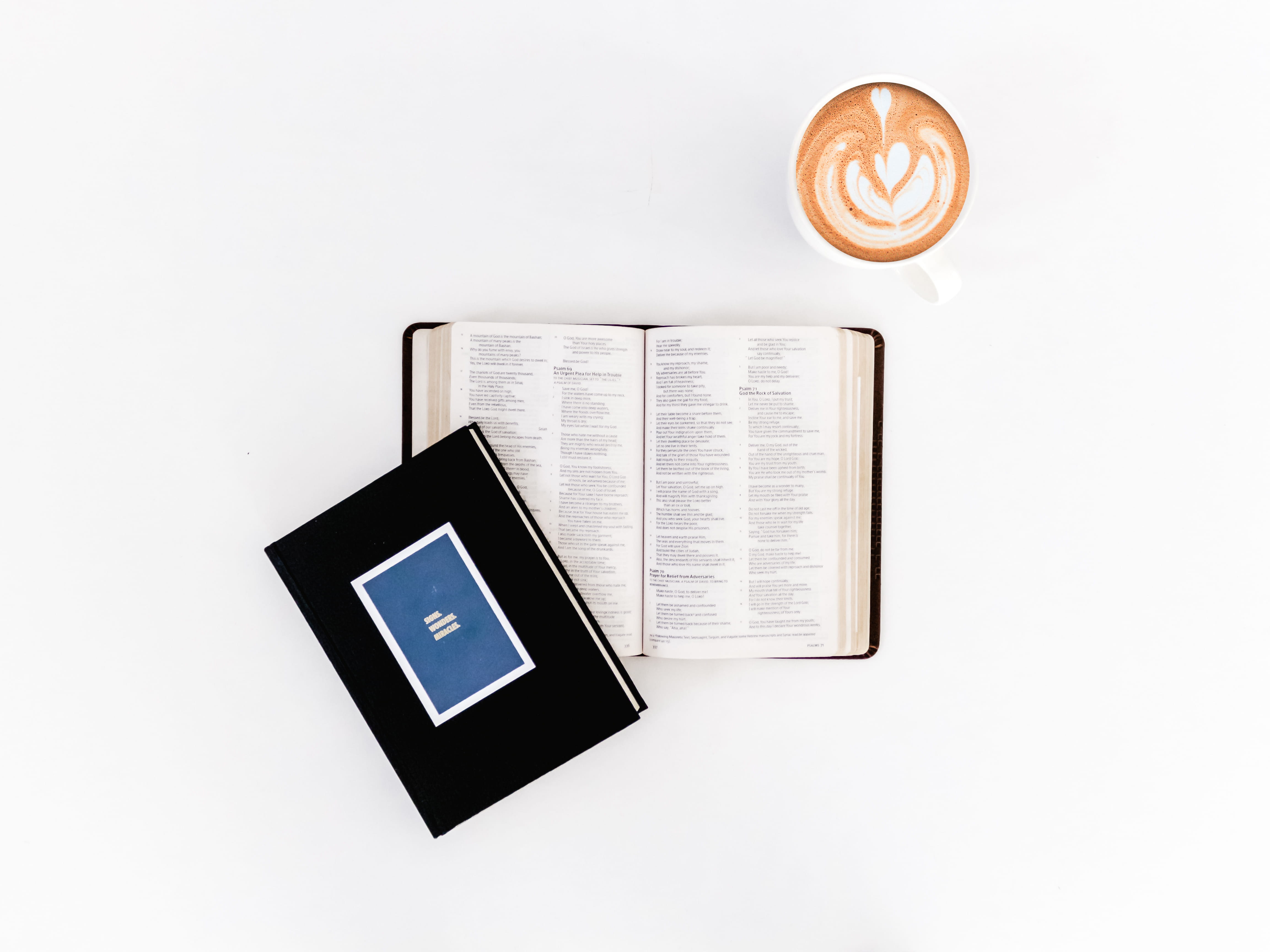 file binder, holy, no people, coffee, drink, diary, interior design, still life, page, frothy drink, label, sticker, brochure, id cards, opened, business card, HD Wallpaper