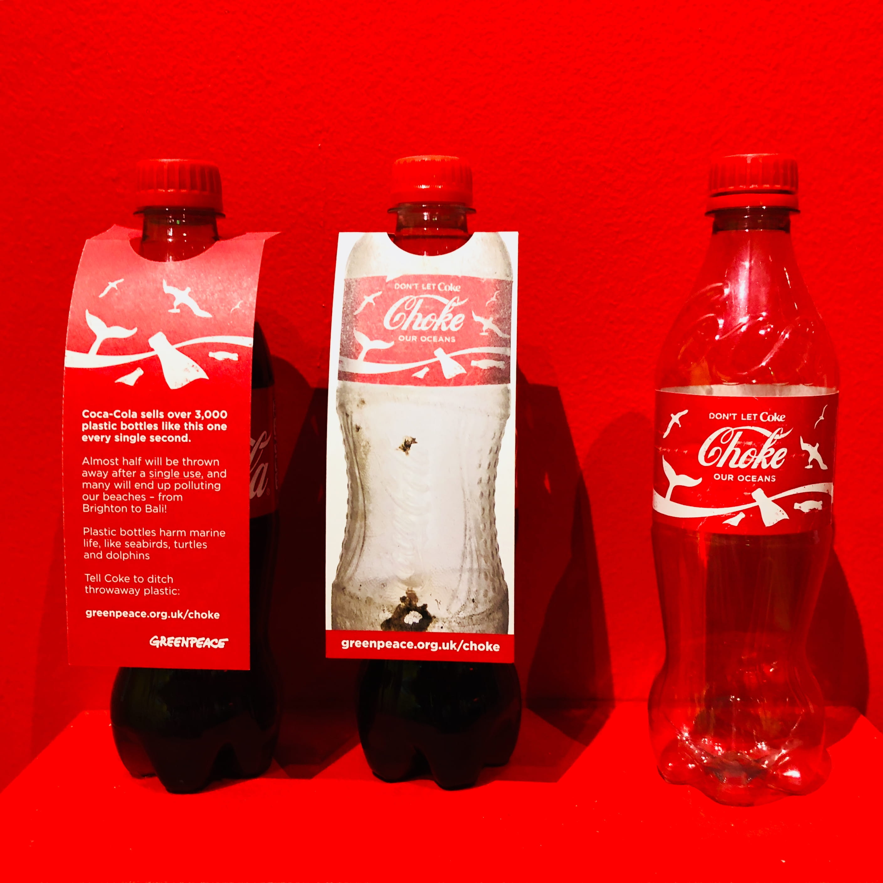 sea, studio shot, greenpeace, indoors, red background, plastic, brochure, cola, text, red, empty, flyer, ocean, no people, refreshment, 2K, alcohol, drink, Phone HD Wallpaper