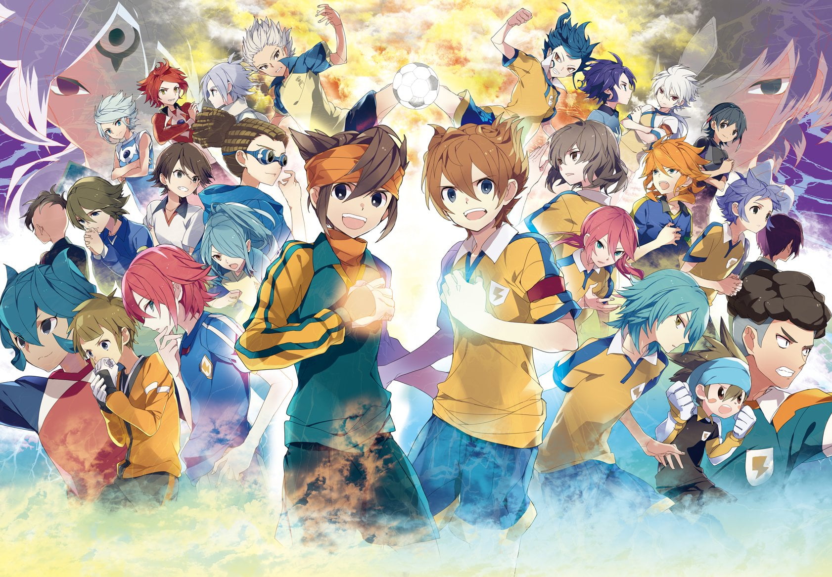 group of people, togetherness, 720P, creativity, art and craft, lifestyles, men, real people, indoors, Inazuma Eleven, arts culture and entertainment, HD Wallpaper