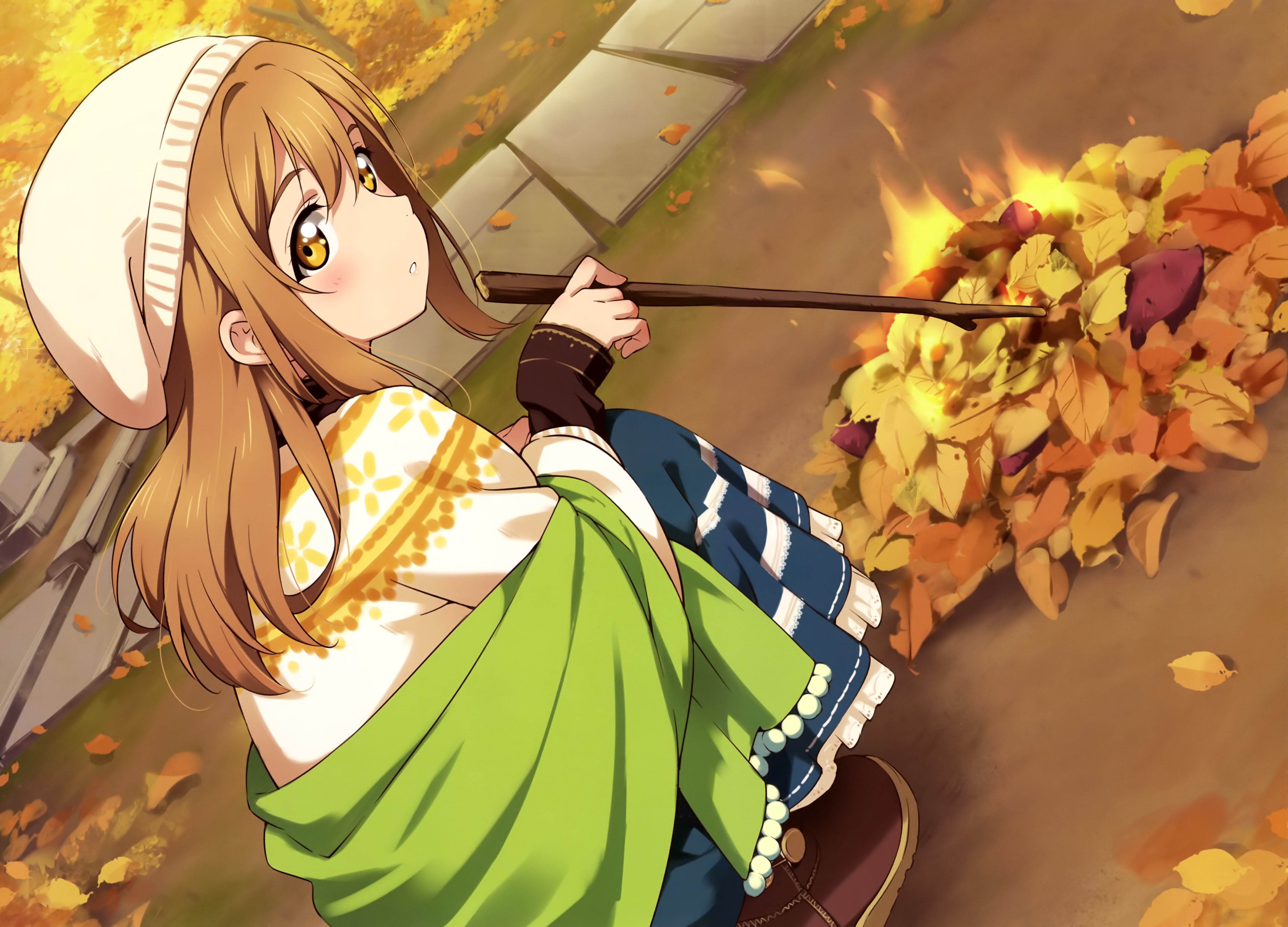 4K, Anime, Love Live! Sunshine!!, Hanamaru Kunikida, HD Wallpaper