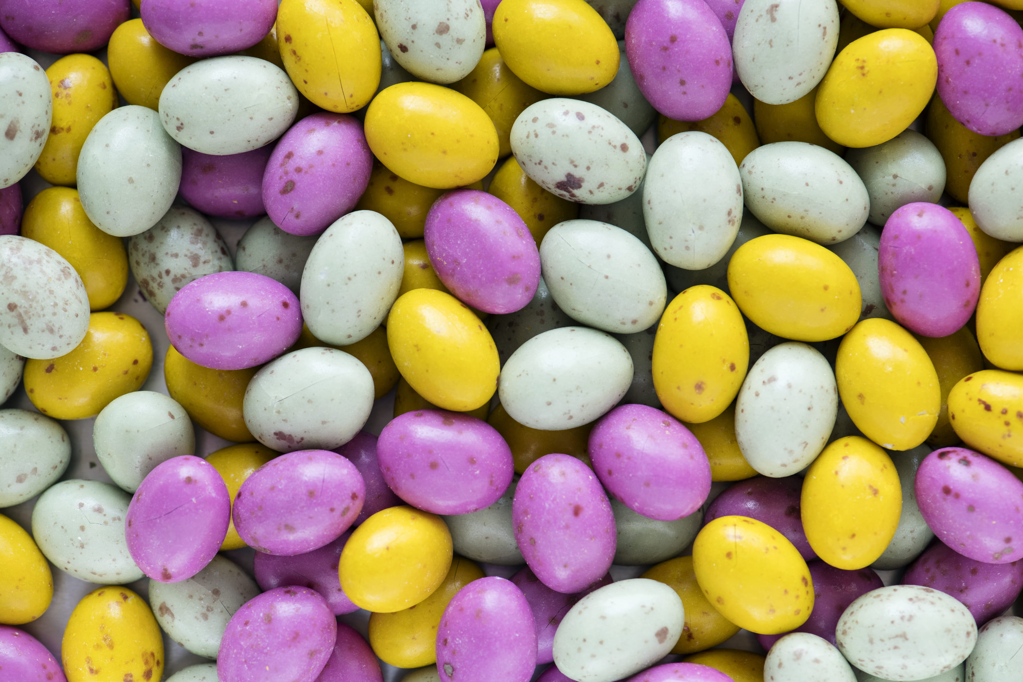 pile, close-up, food and drink, bright, mix, full frame, choice, food, multi colored, candies, colors candy, lot, pink color, wellbeing, day, backgrounds, HD Wallpaper
