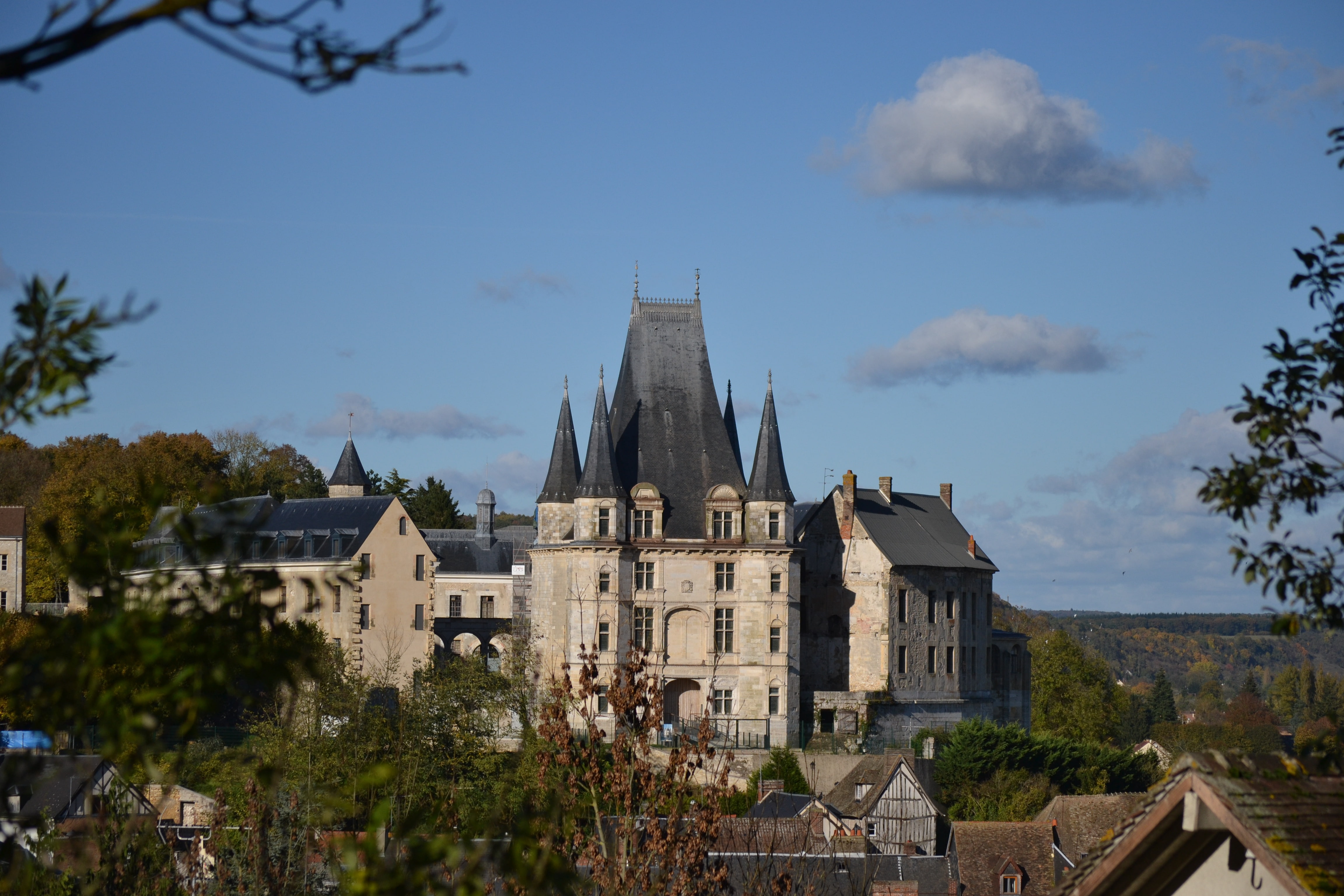 Building, Home, Upper Normandy, Architecture, France, Gaillon, Er, 4K, The Castle Of Gaillon, HD Wallpaper