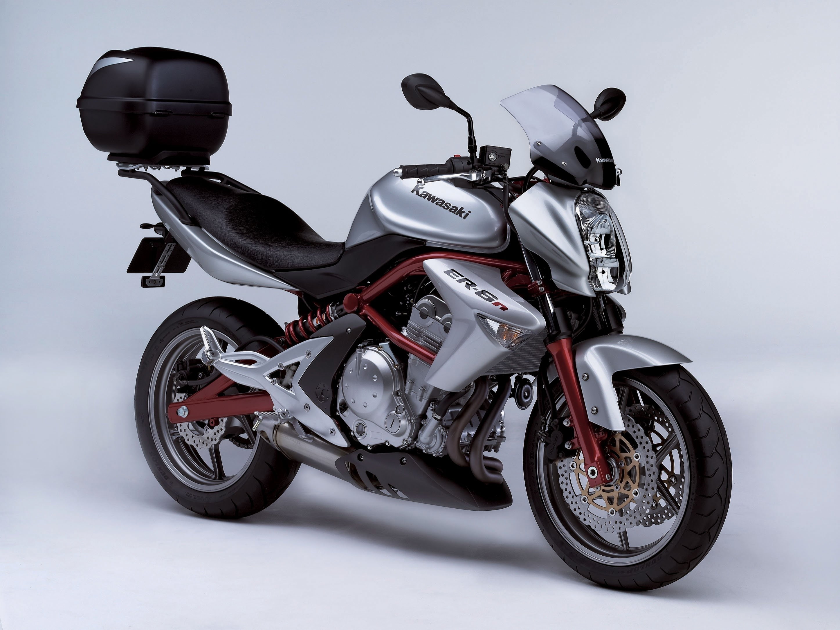 2K, er-6n, 2006, motorcycles, kawasaki, HD Wallpaper