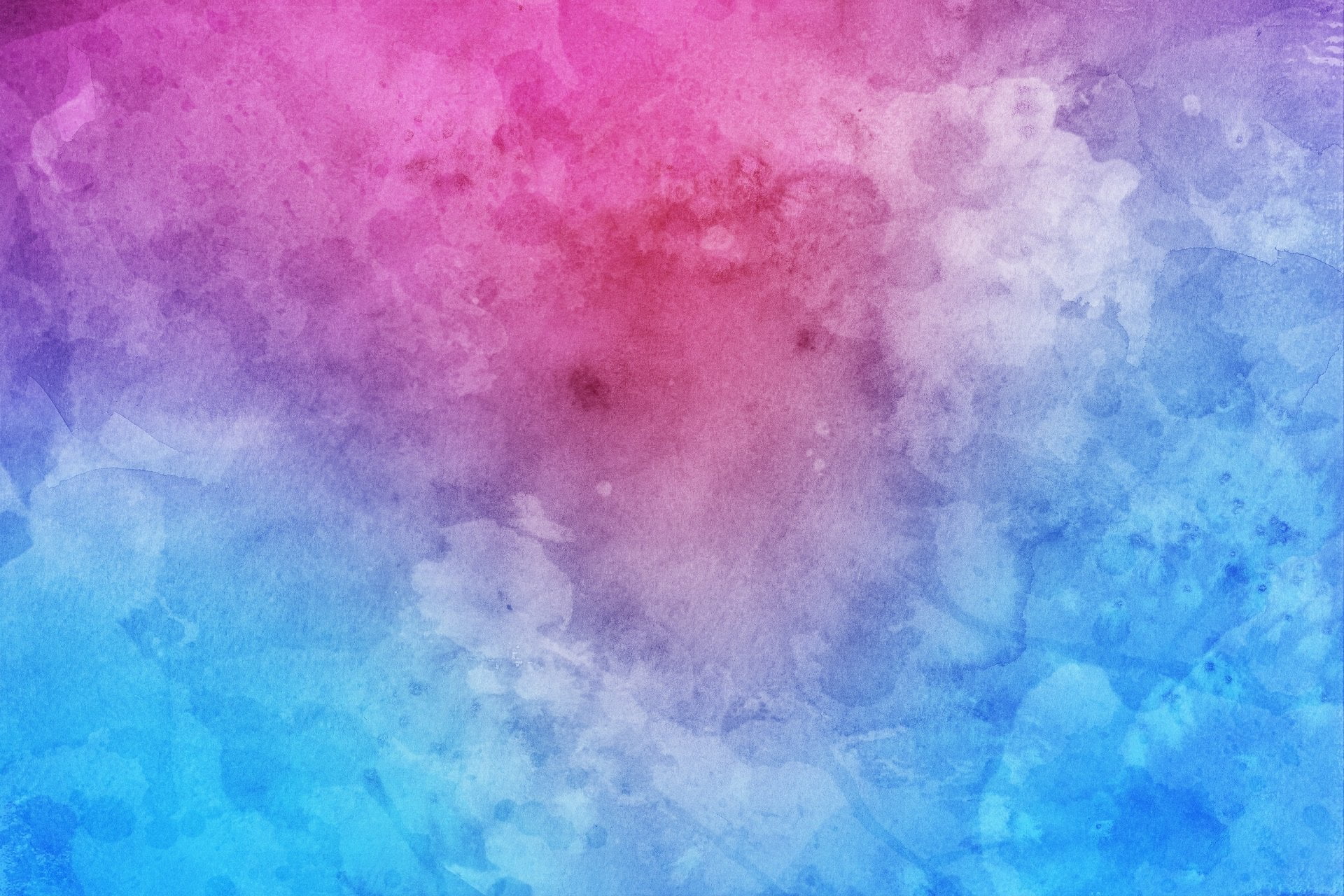 pink color, Watercolor, Artistic, backgrounds, cloud - sky, abstract, pastel colored, 1080P, textured, watercolor painting, creativity, no people, multi colored, HD Wallpaper