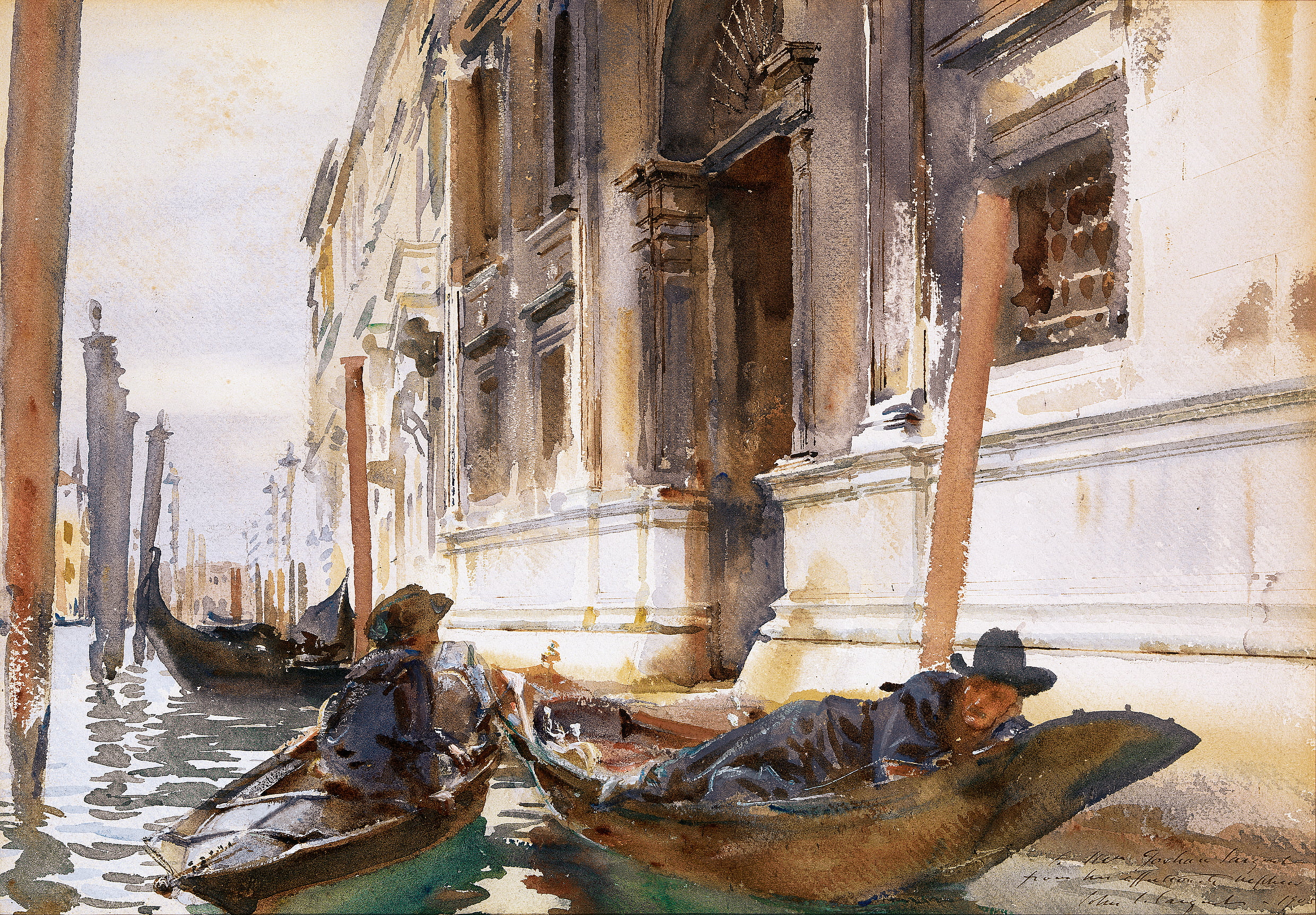 water, building exterior, John Singer Sargent, animal, vertebrate, animal themes, animals in the wild, nature, architectural column, travel, built structure, HD Wallpaper